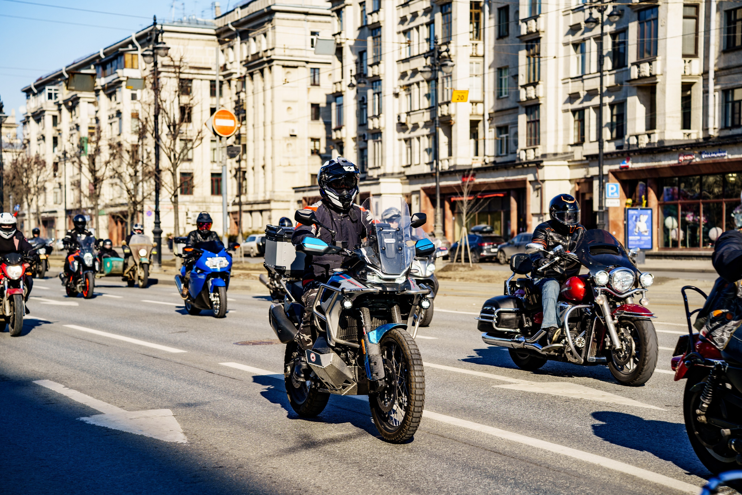 Прохват мотоклуба Norman Riders ч.1. Концертный и репортажный фотограф в Санкт-Петербурге Слава Пахомов