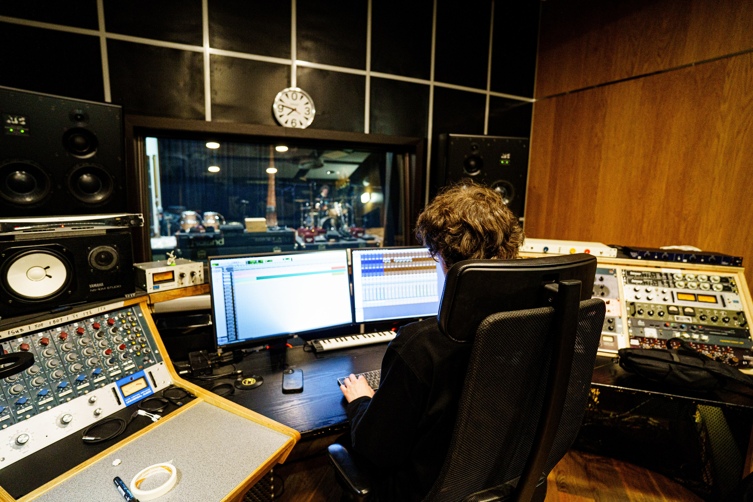 Нейрополис. Запись альбома на студии Добролёт. Концертный и репортажный фотограф в Санкт-Петербурге Слава Пахомов