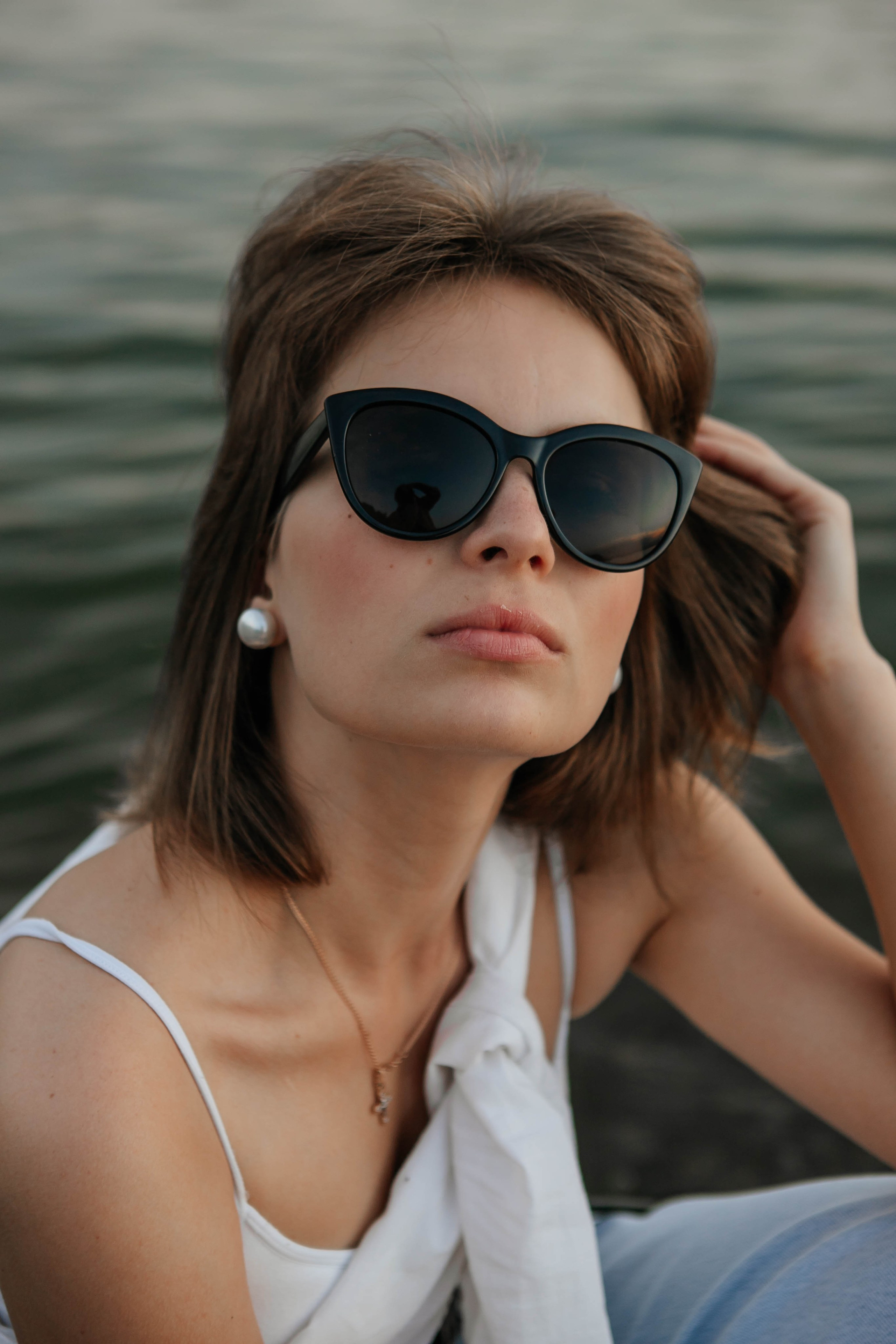 Анастасия у реки. Фотограф Санкт-Петербург Раднаева Юлия