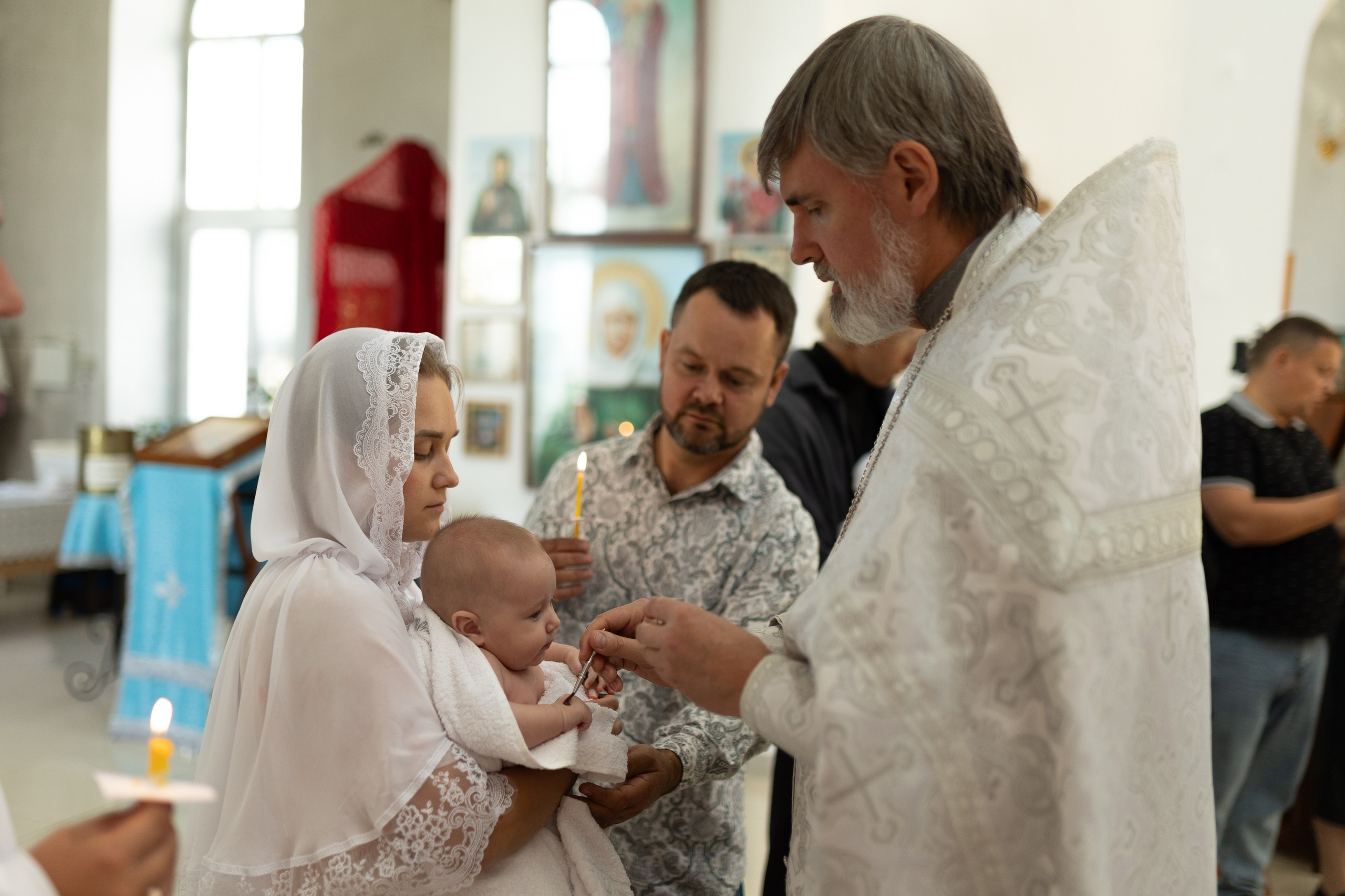 Крещение Артёма (все фото с таинсвта крещения). Фотограф новорожденных. Детский и семейный фотограф Марьяна Юдина