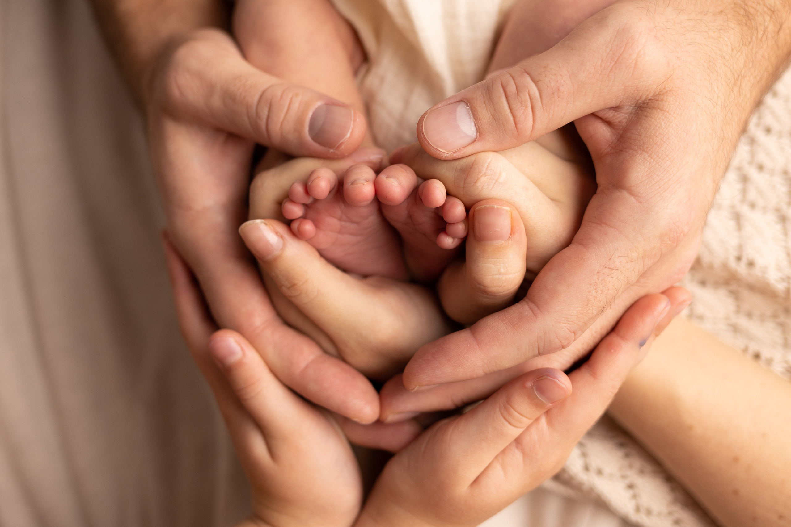 Newborn съемка в стиле Лайф. Фотограф новорожденных малышей в Омске и Омской области Эльвира Камаева