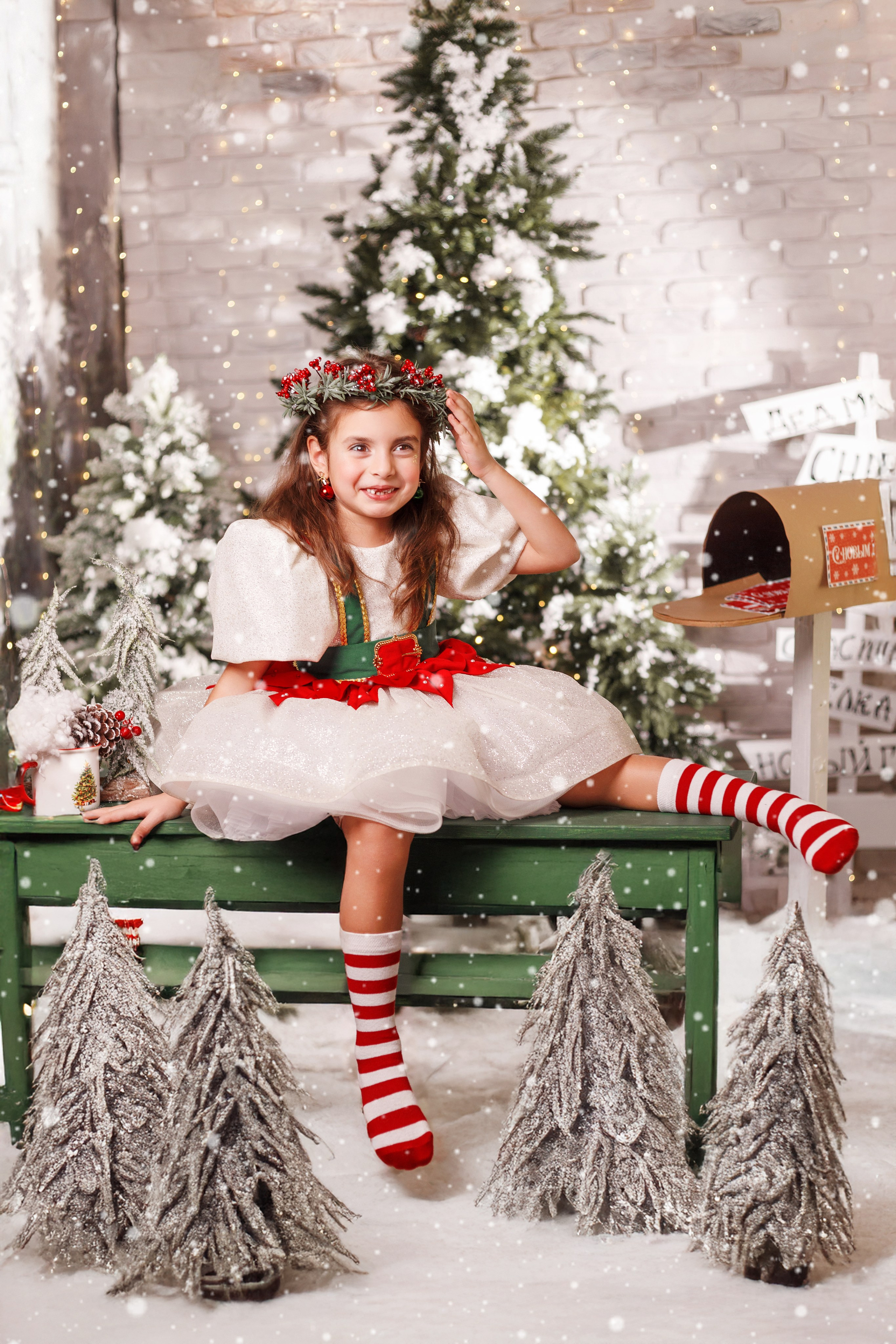 Новогодняя фотосессия для самых красивых деток в Сочи!. Детский студийный фотограф Сочи