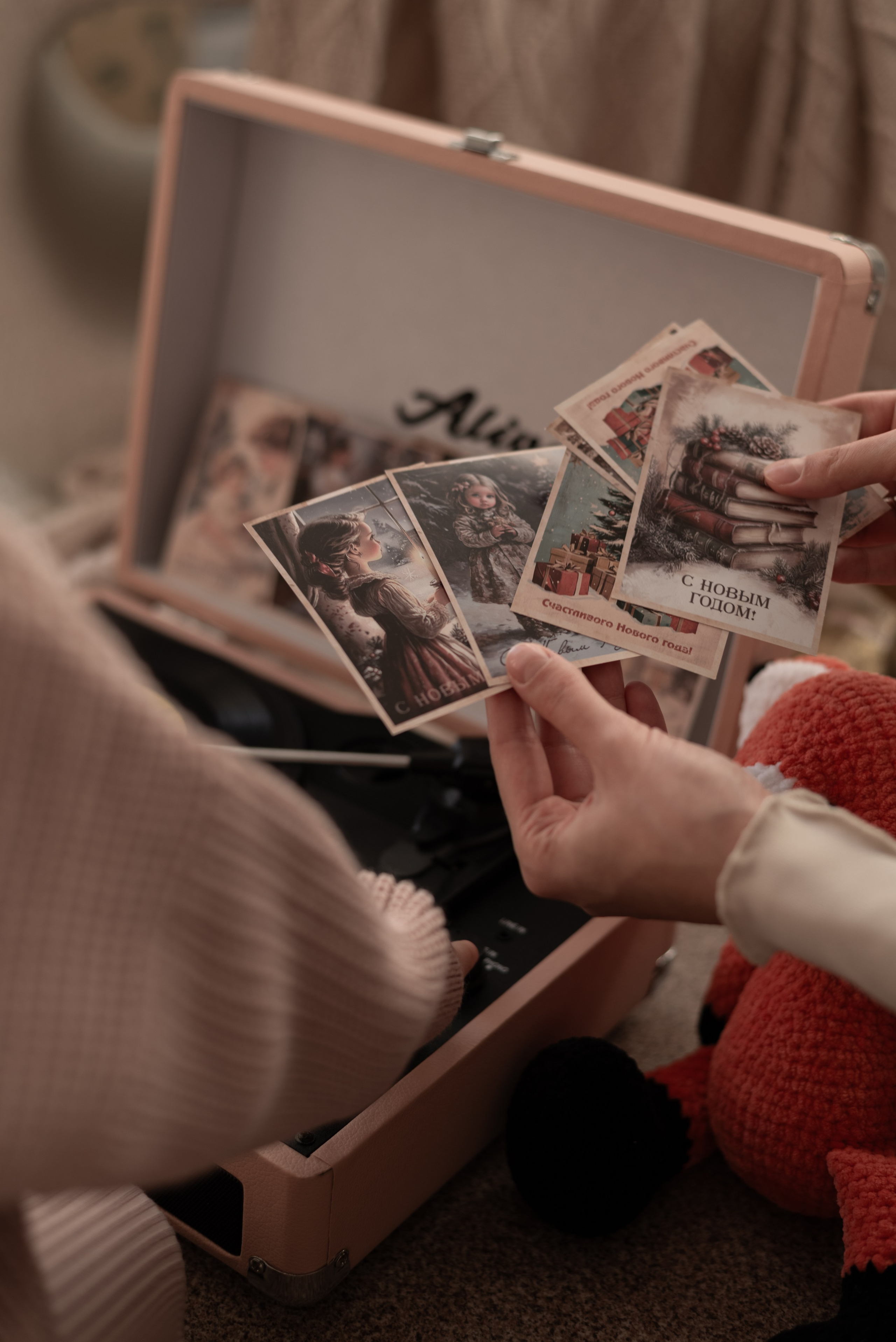 Катя и София в студии «Вдохновение»