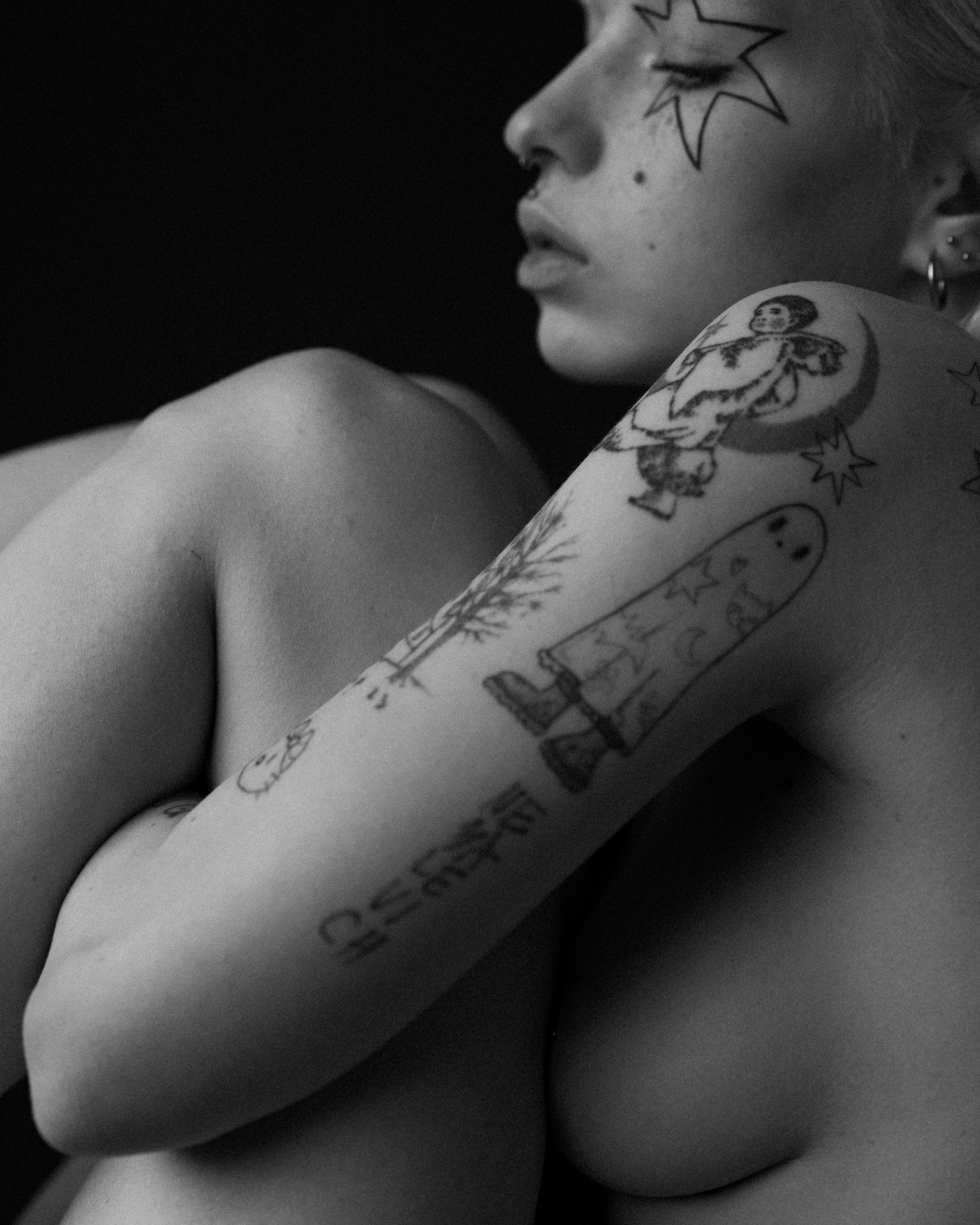 Съёмка ню. Фотограф Елизавета Потешкина