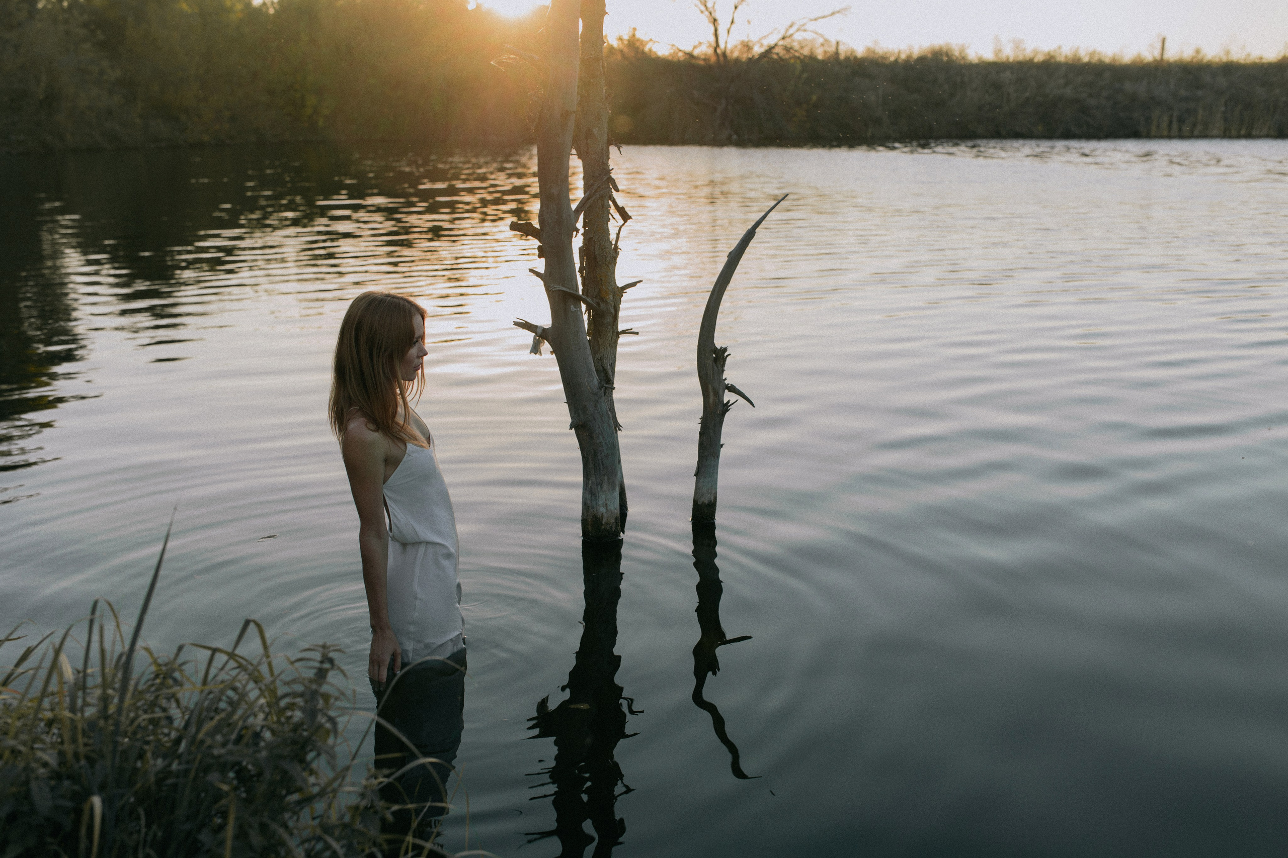 Маша. Съемка в озере. Свадебный фотограф в Ростове-на-Дону Лилия Паккерт