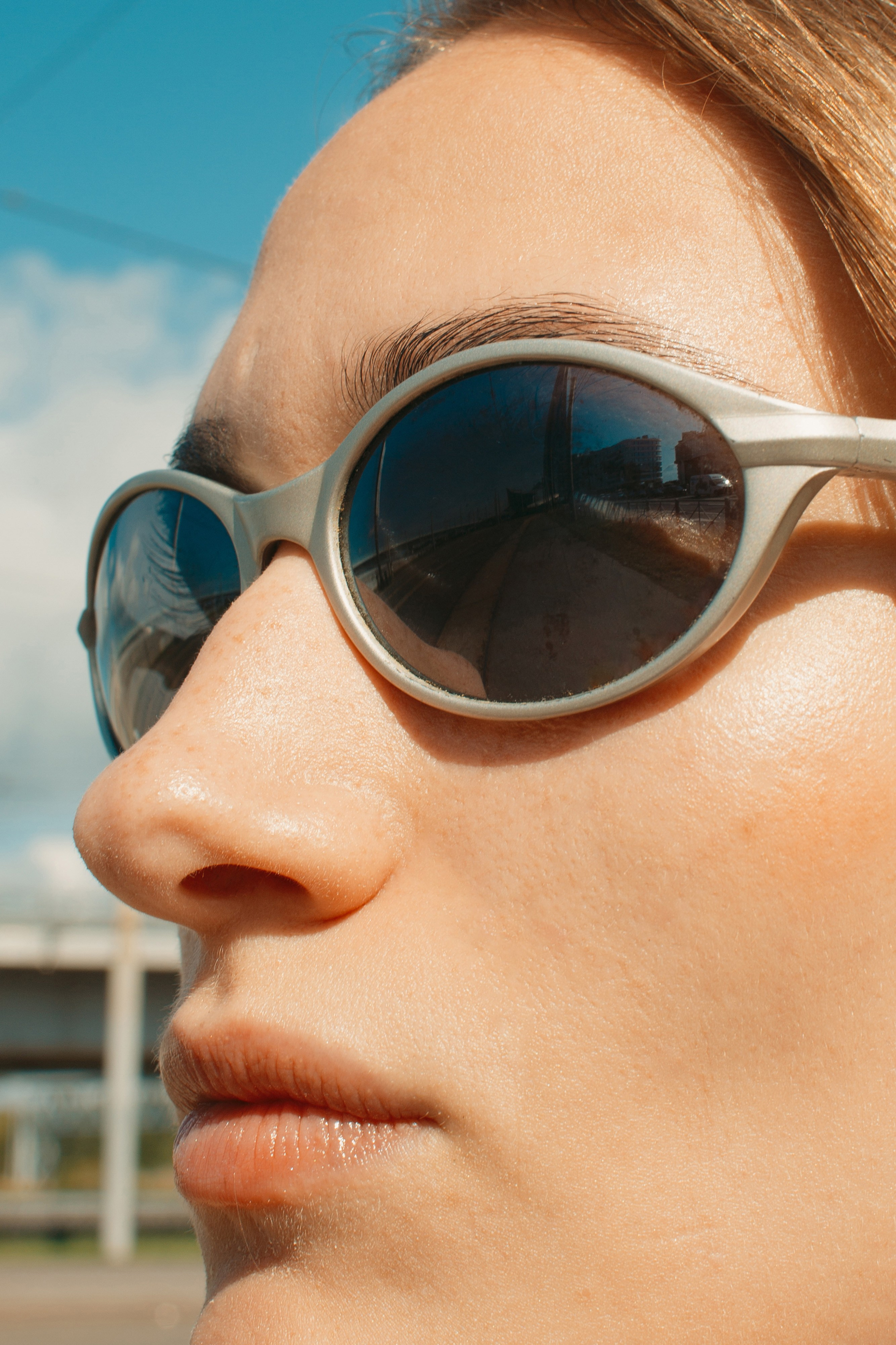 Амелия и трамваи. Портретный фотограф СПб — Ира Волкова