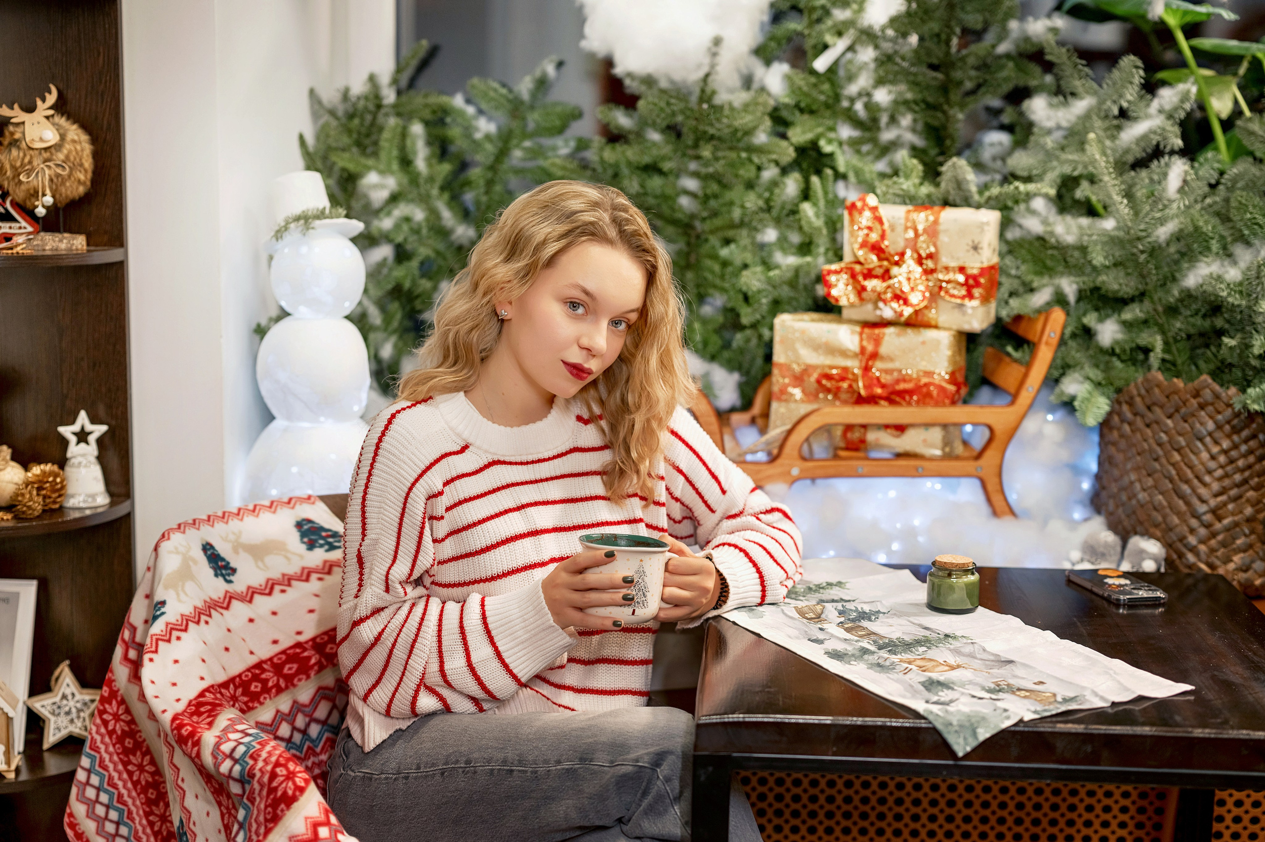 Фото проект в кофейне. Каминская Екатерина. Семейный и детский фотограф в Москве