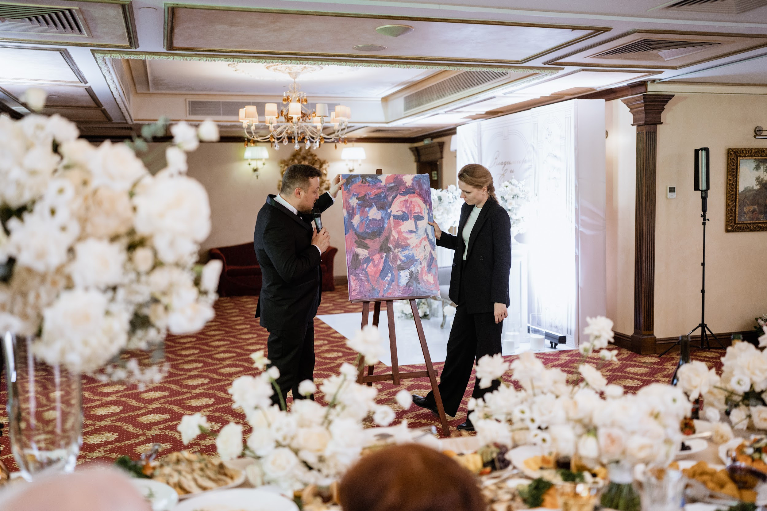 Свадьба Владимира и Елены 29 января 2022 года. Ведущий на свадьбу, корпоратив и юбилей в Москве Сергей Рябинин