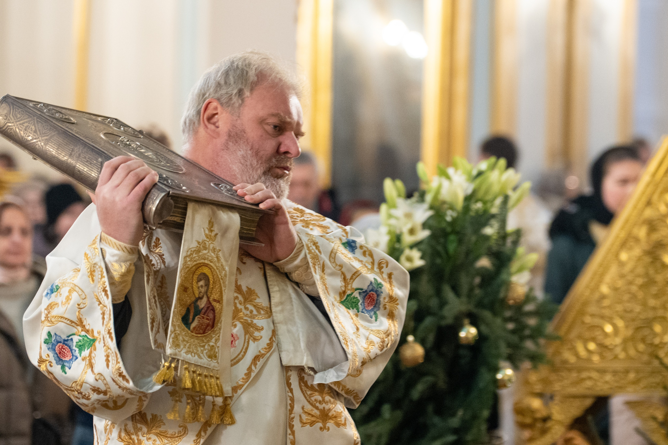 Неделя 31-я по Пятидесятнице, по Рождестве Христовом. Попразднство Рождества Христова. Правв. Иосифа Обручника, Давида царя и Иакова. НИКОЛО-БОГОЯВЛЕНСКИЙ МОРСКОЙ СОБОР