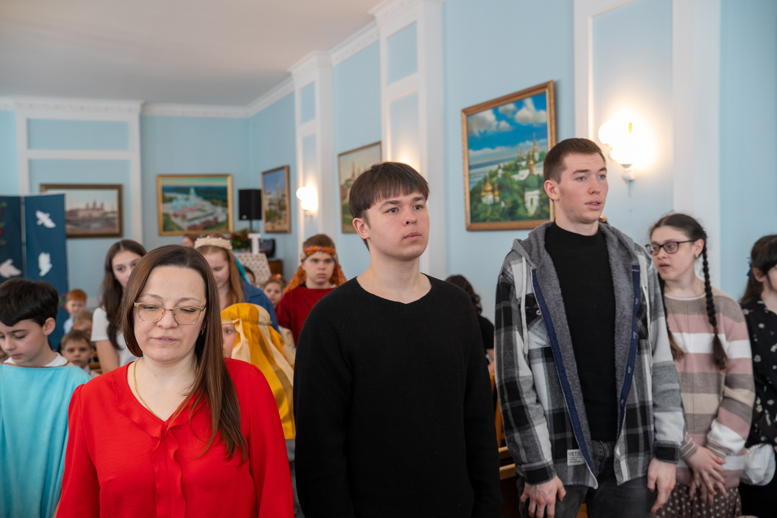 СВЕТЛАЯ ПАСХА В ВОСКРЕСНОЙ ШКОЛЕ. НИКОЛО-БОГОЯВЛЕНСКИЙ МОРСКОЙ СОБОР