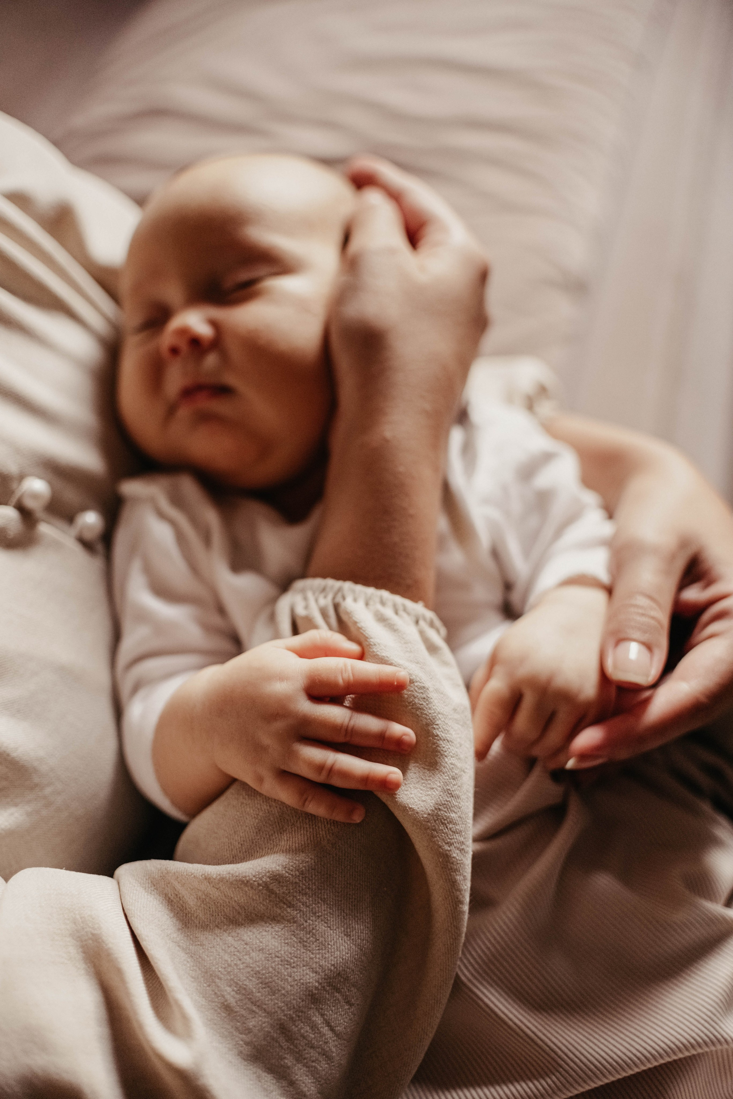 Домашняя съемка новорожденного. Семейный фотограф в Железнодорожном Масаева Елена