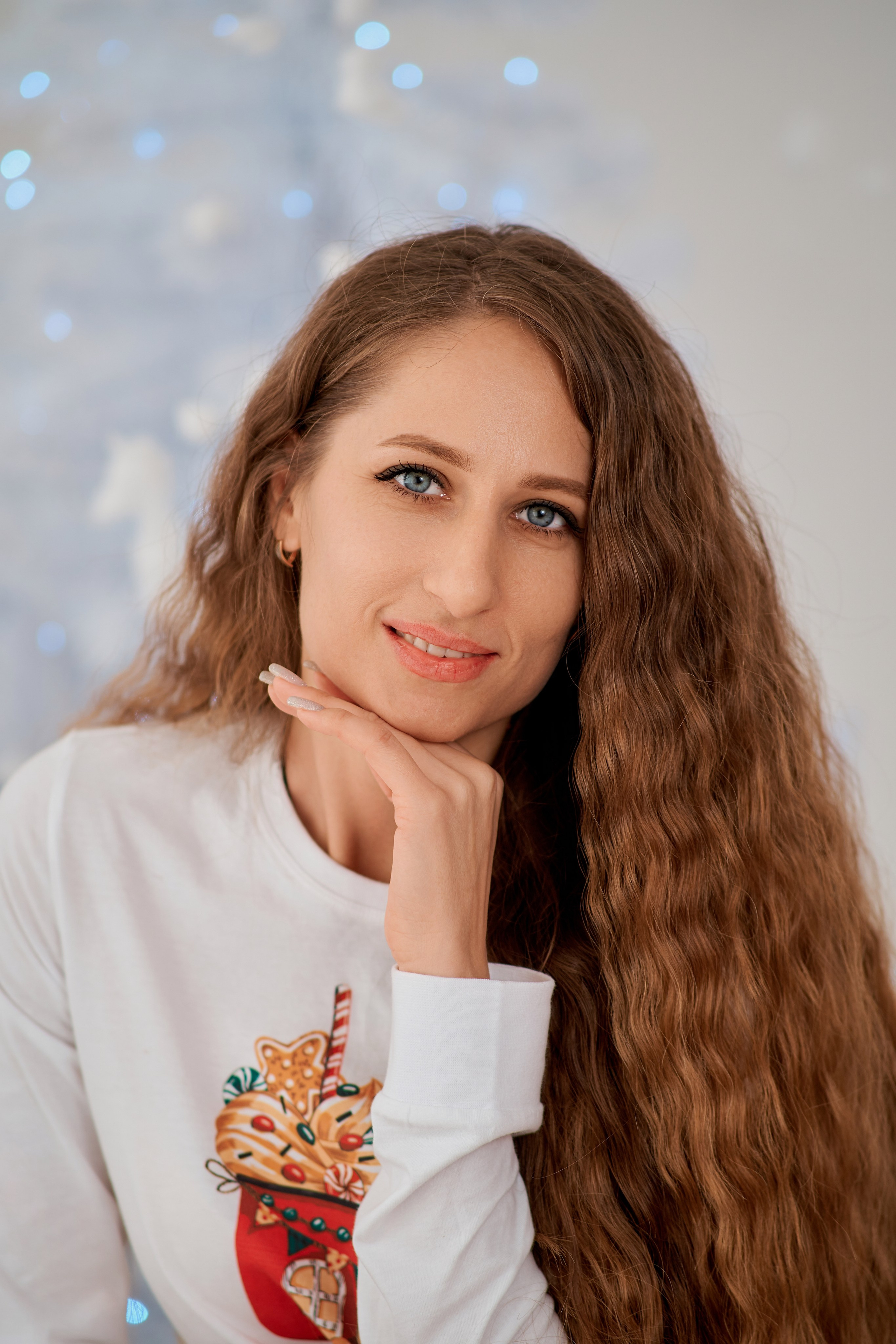 Новогодняя семейная фотосессия в студии Сова. Фотограф Таганрог Анна Трайжон