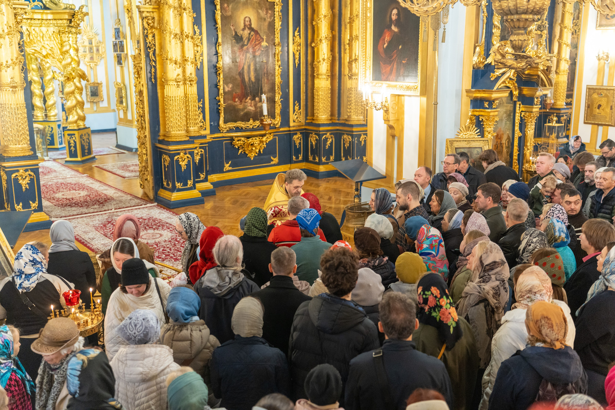 Неделя 22-я по Пятидесятнице. Мч. Нестора Солунского. Прп. Нестора Летописца, Печерского, в Ближних пещерах. НИКОЛО-БОГОЯВЛЕНСКИЙ МОРСКОЙ СОБОР