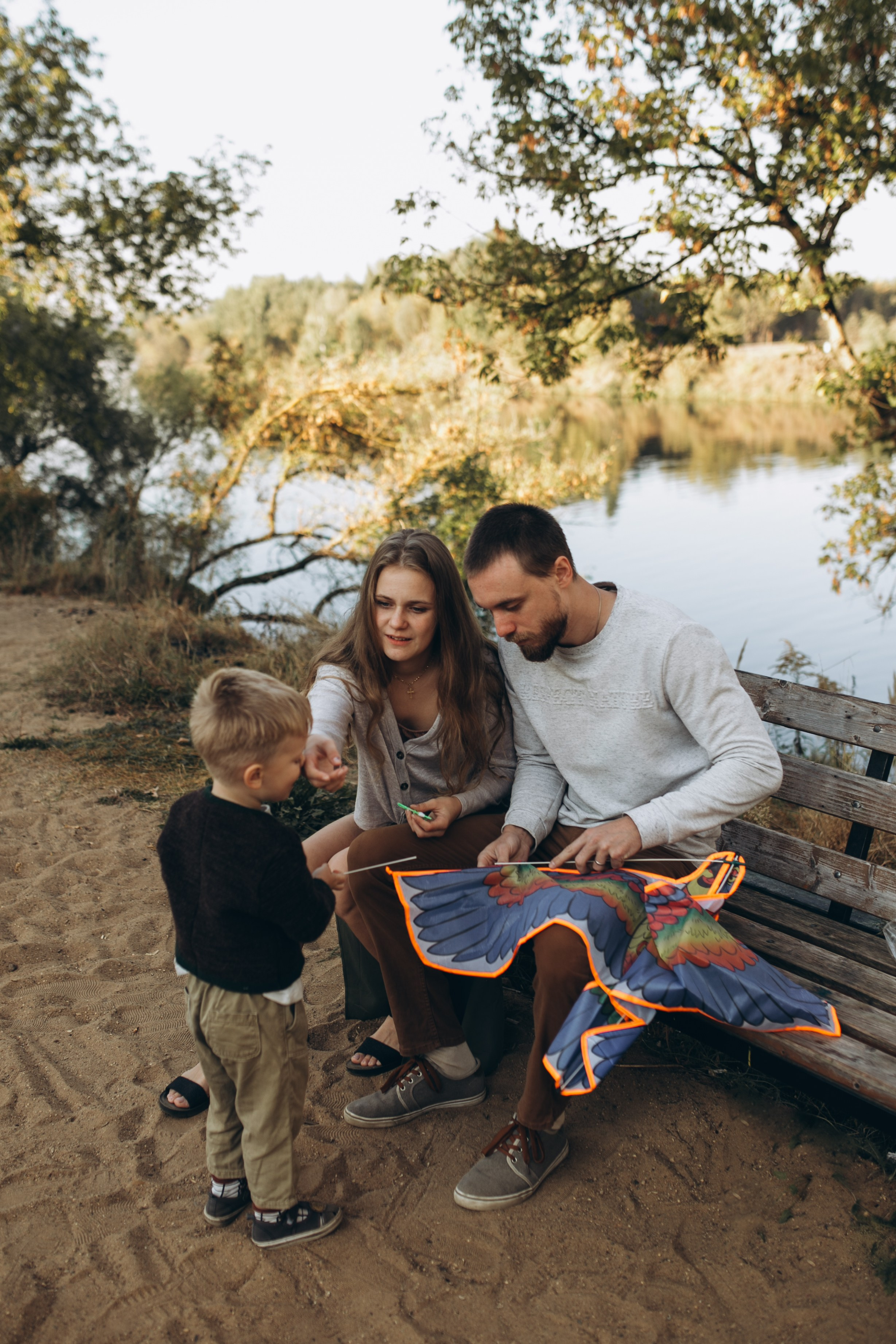 Ксюша, Женя и Артём. Фотограф Людмила Оюн