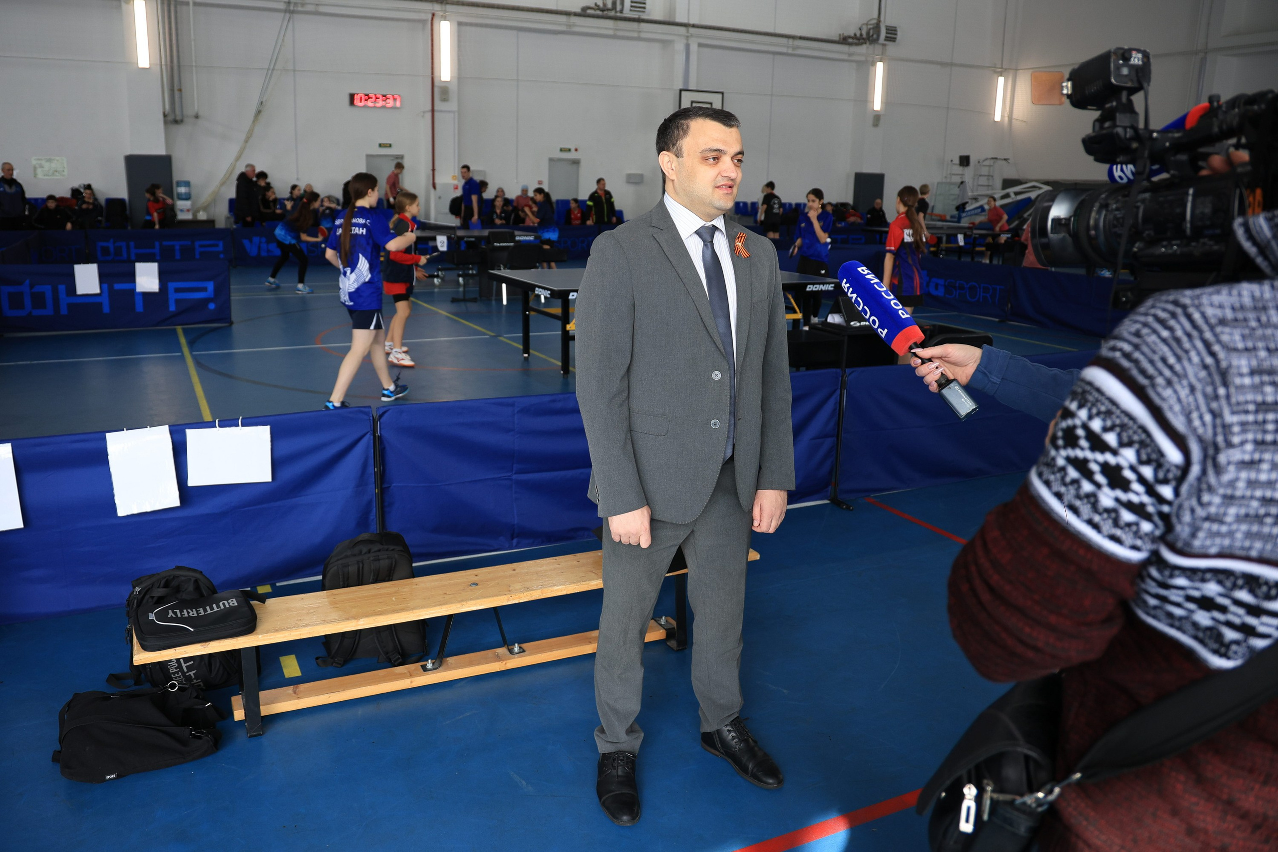 Открытие краевых соревнований по настольному теннису г. Ставрополь. Репортажный и свадебный фотограф Пятигорск и КМВ