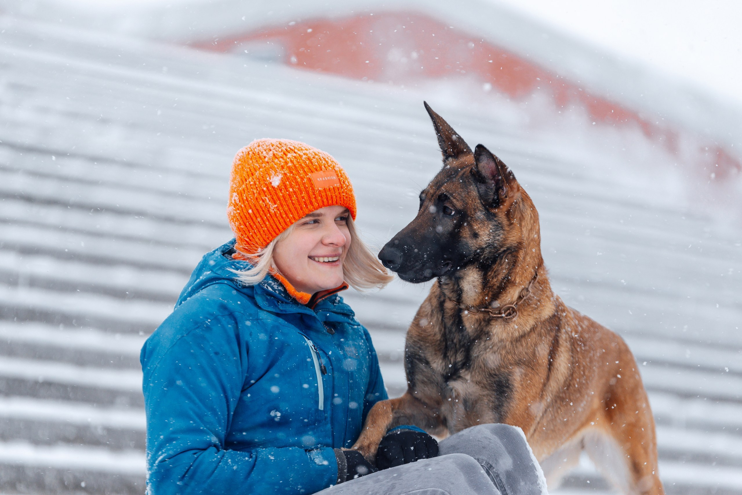 Кристина и Зума. Фотограф-анималист Анастасия Парфенова|Екатеринбург