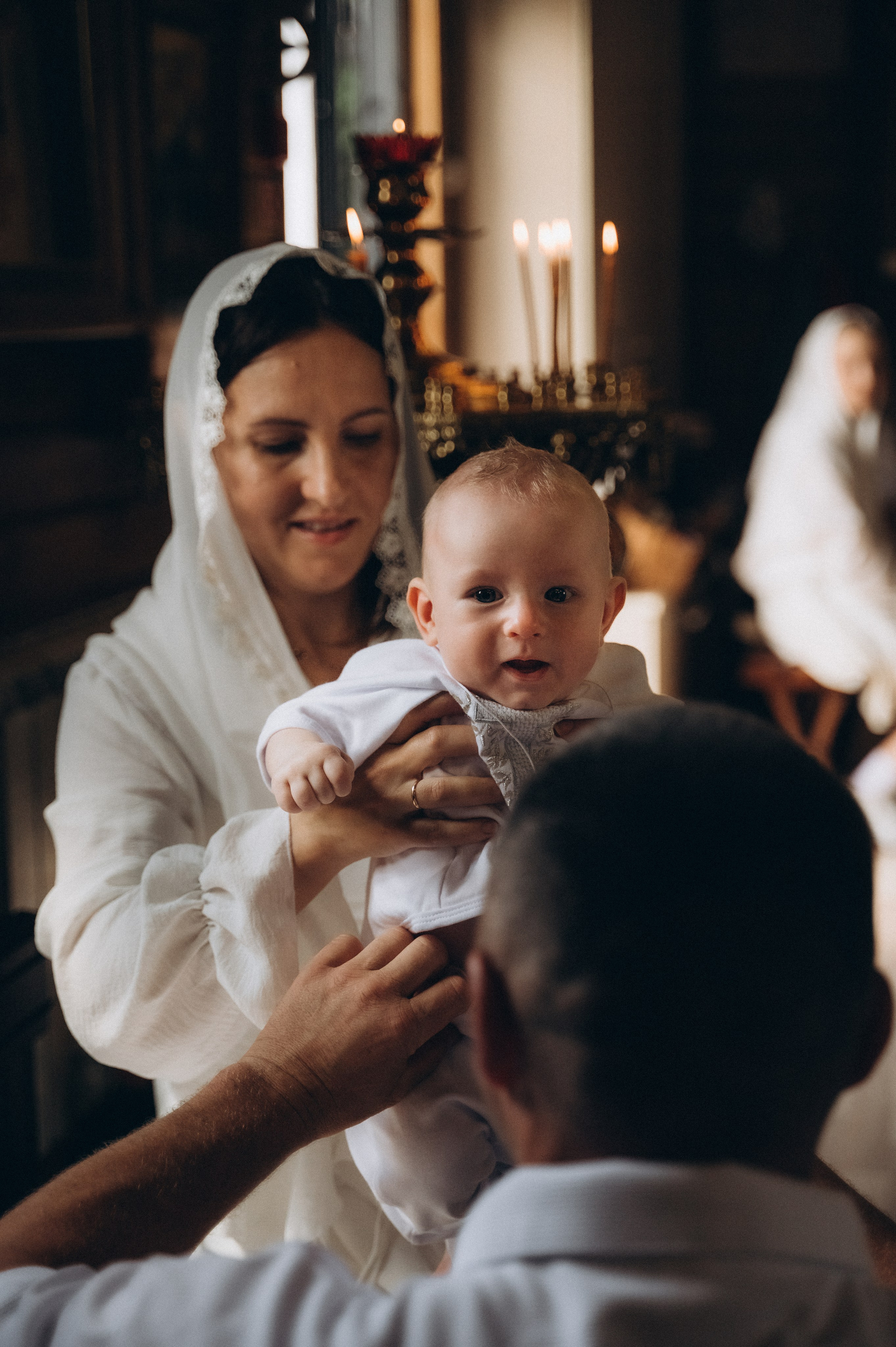 Крещение Марка (ХРАМ СВЯТИТЕЛЯ НИКОЛАЯ ЯПОНСКОГО). Семейный фотограф в Минске Дарья Дреко