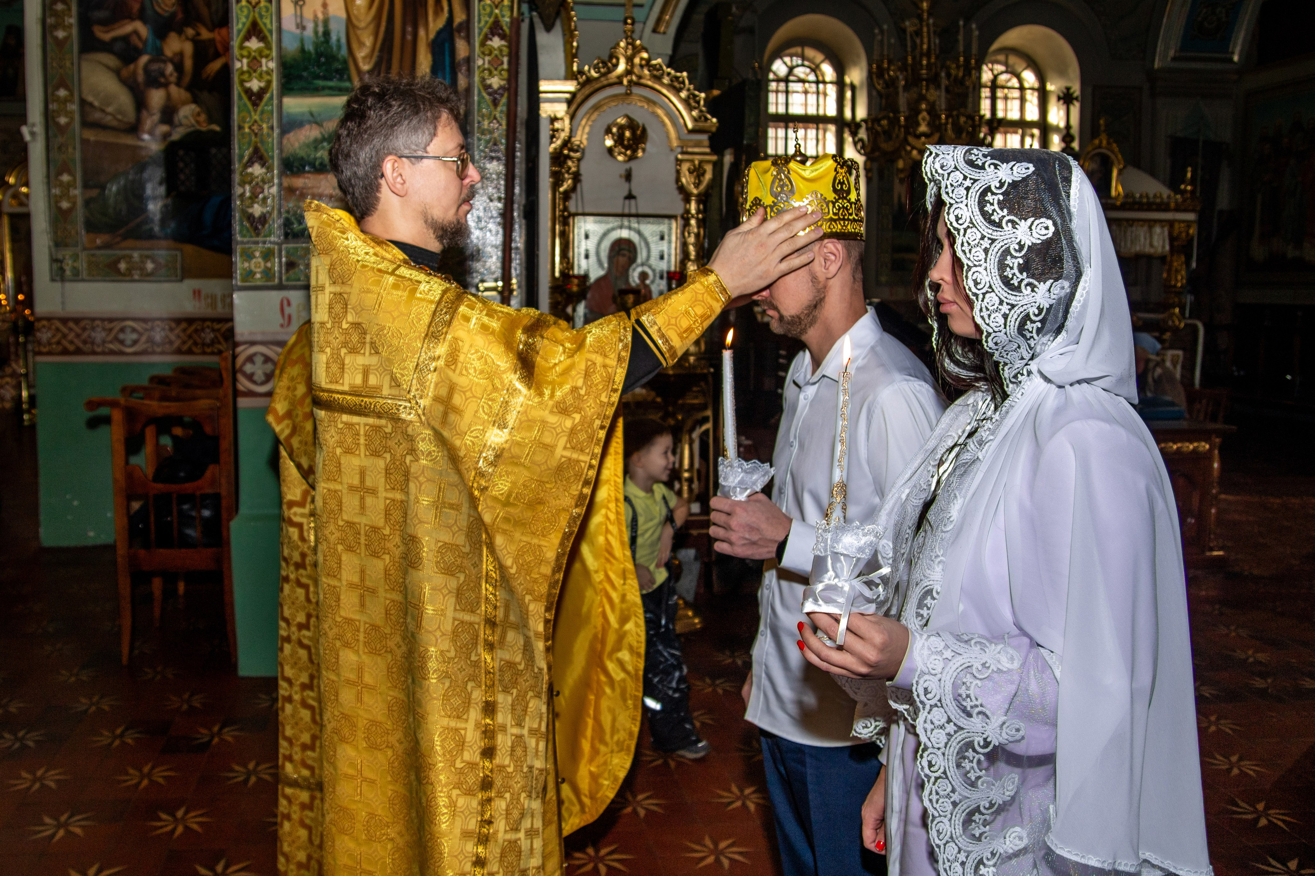Венчание. Церковь Петра и Павла. Фотограф в Самаре Алексей Головачёв