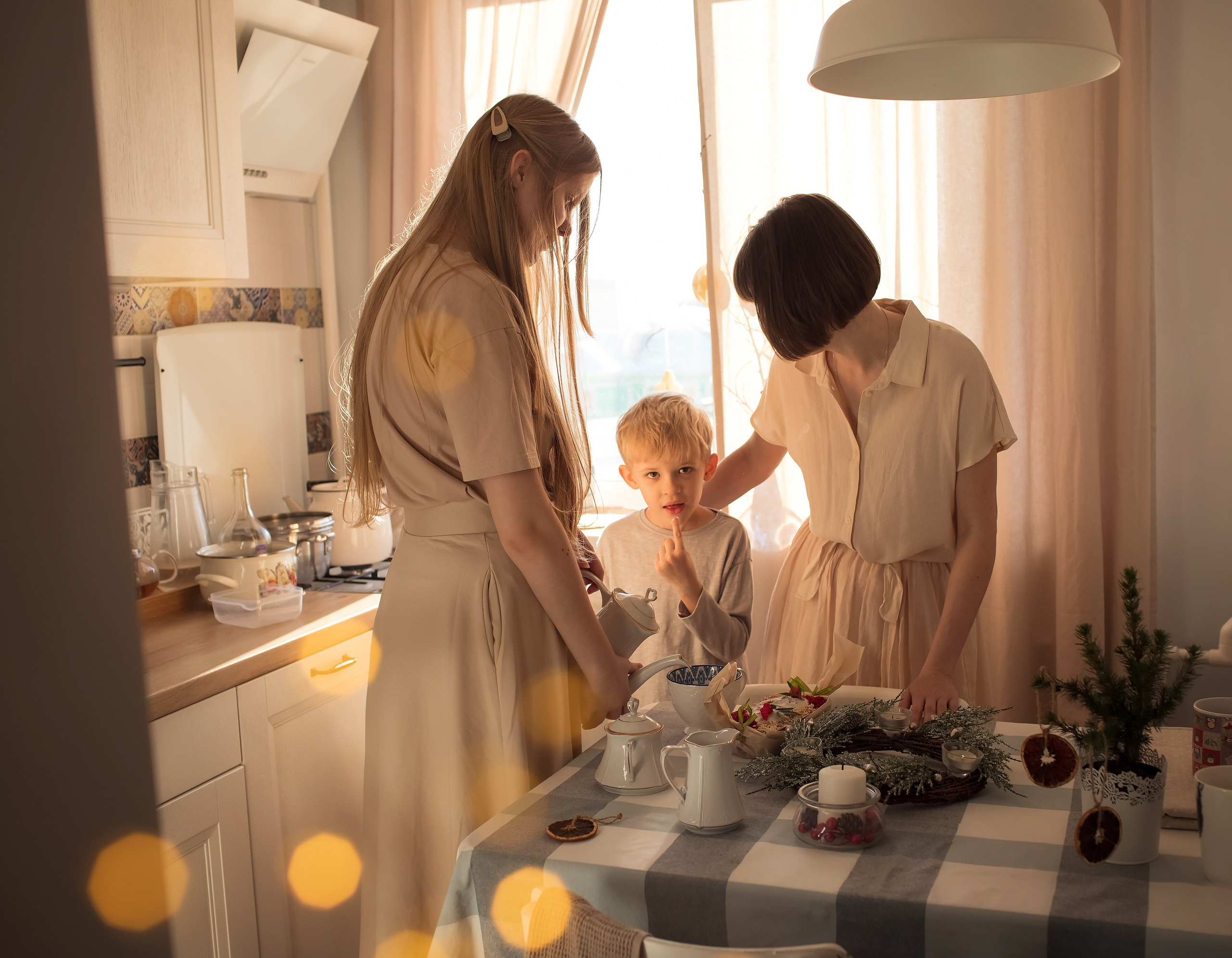 Старый Новый год. Семейный и детский фотограф в Саратове Полина Коткина