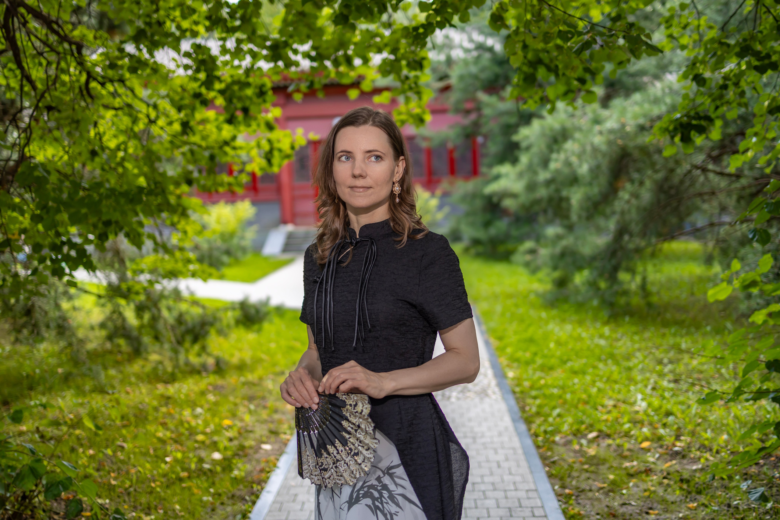 Фотосессия в парке Хуамин: восточная сказка в центре Москвы. Репортажный, семейный и студийный фотограф в Москве Демин Алексей