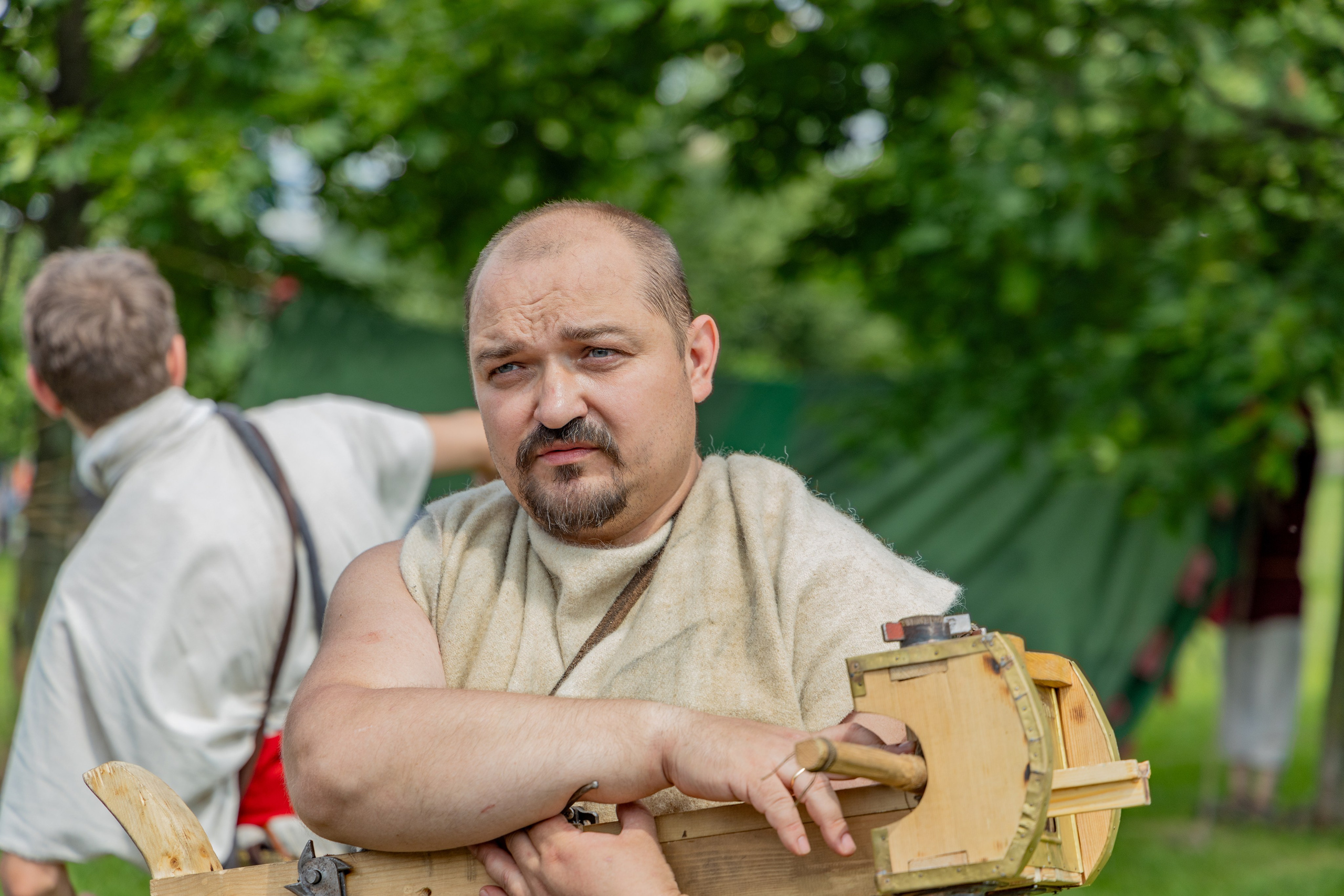 Времена и эпохи 2024. Ростокинский акведук. Площадка Античность. Репортажный, семейный и студийный фотограф в Москве Демин Алексей