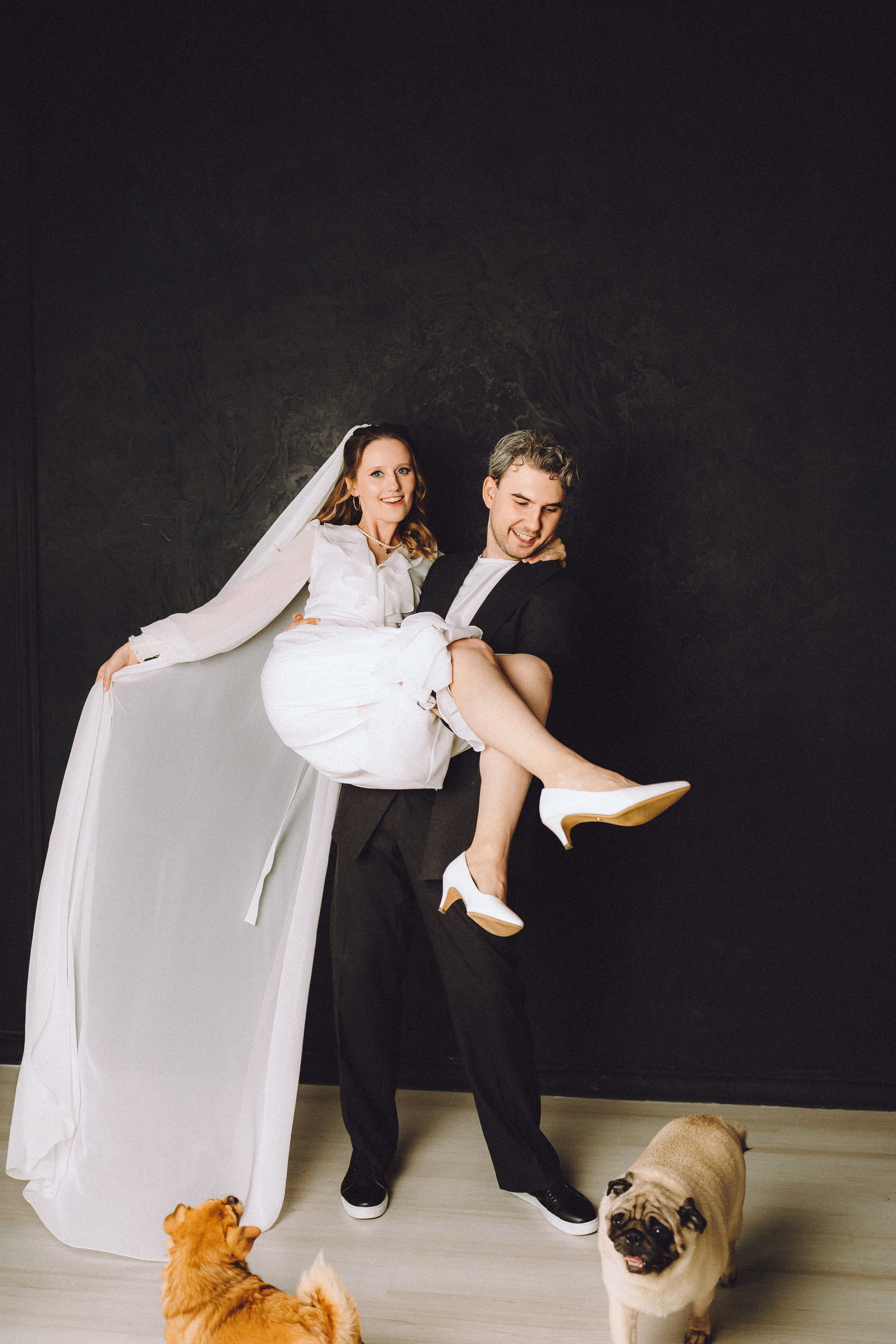 Денис, Василина, Гаврюша и Кнопка