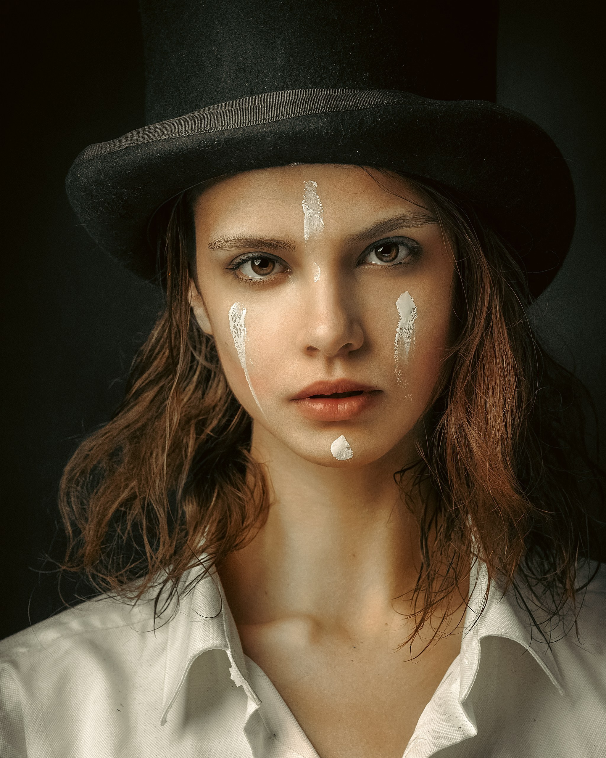 #05 female studio portrait. Professional photoartist in St. Petersburg (wedding, reportage, portrait, model book, love story) Alexander Shvedov