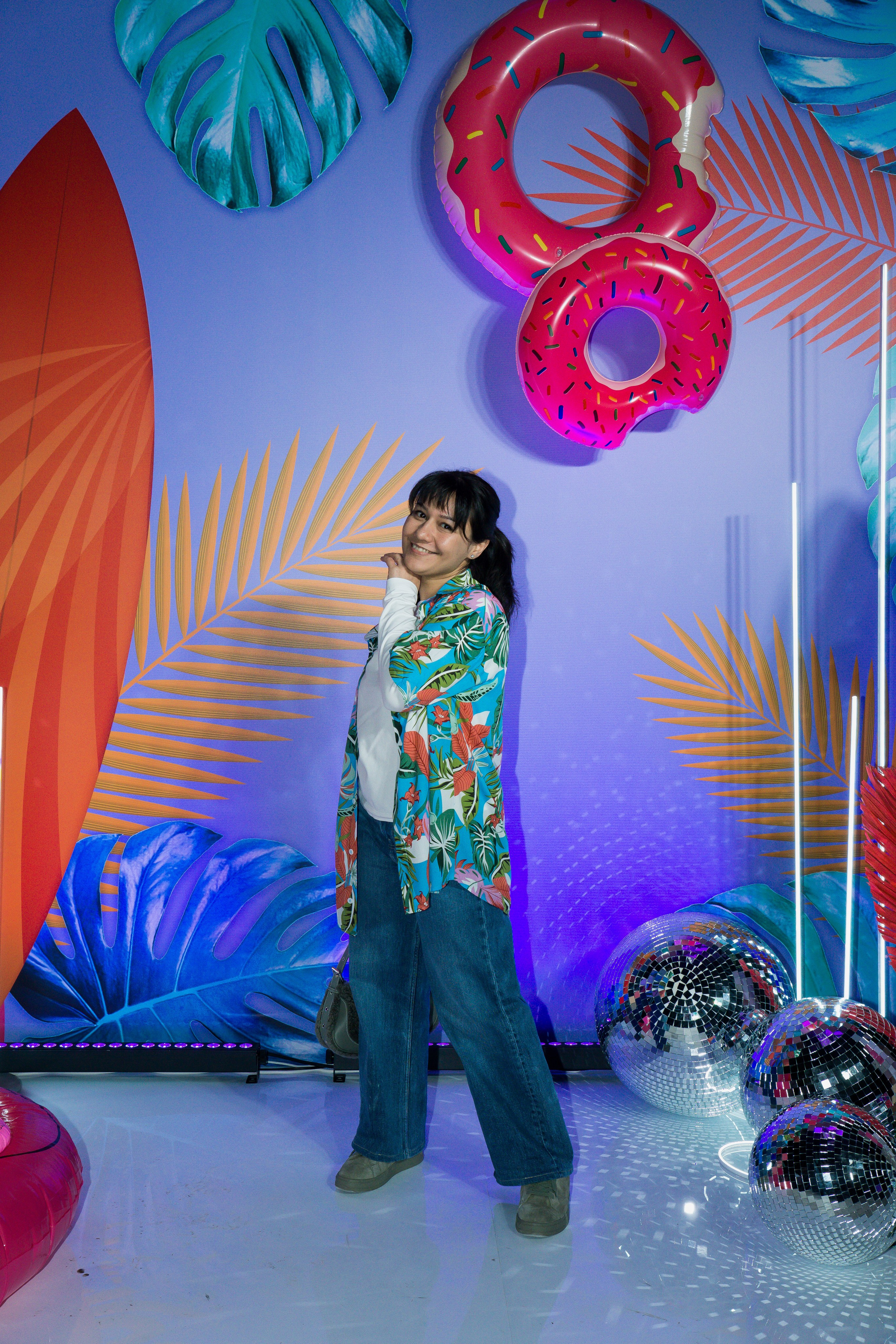 МТС корпоратив Гавайская вечеринка. Фотограф