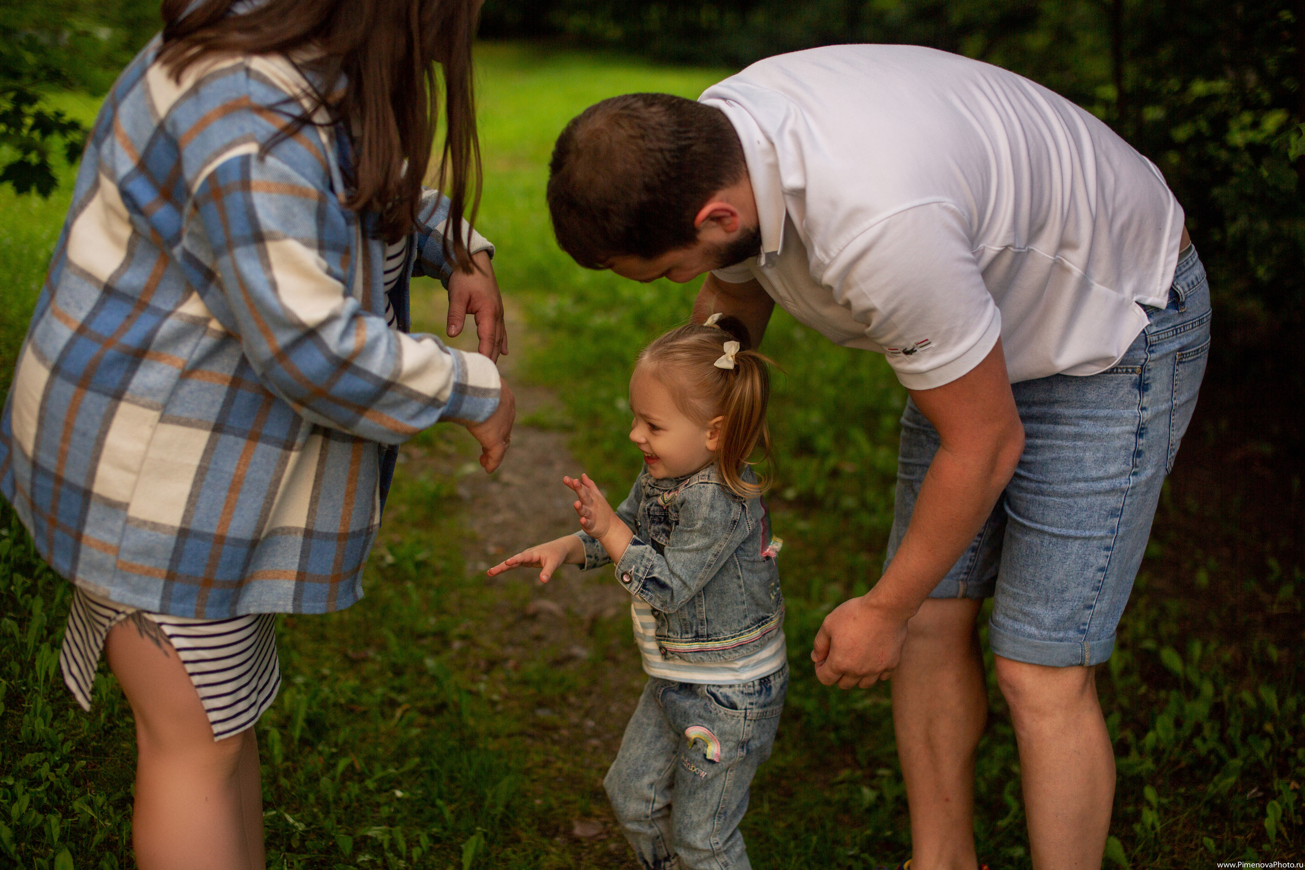 Виола, Игорь и София. Семейный и детский фотограф в Петрозаводске