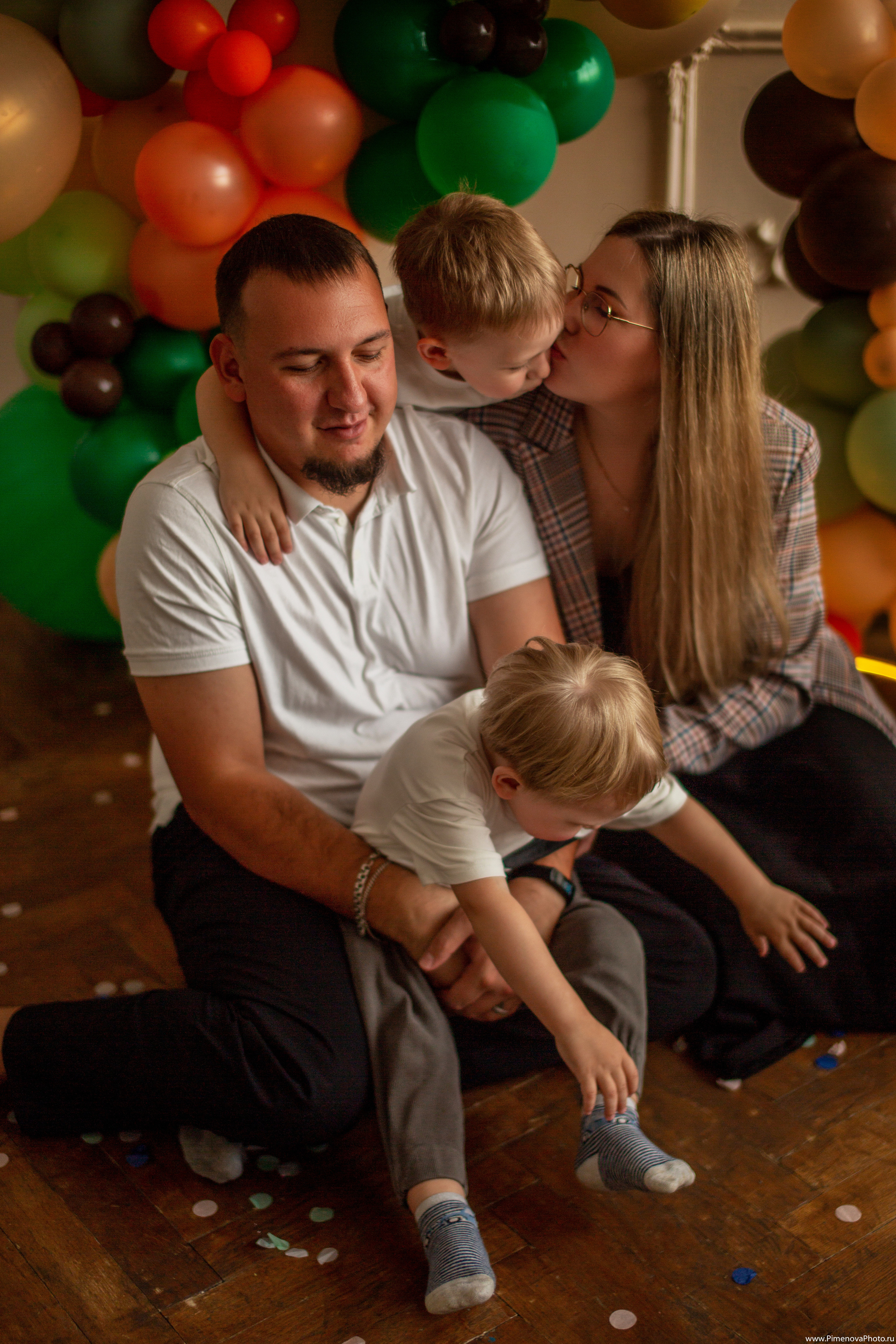 День Рождения Артёма и Арсения. Семейный и детский фотограф в Петрозаводске