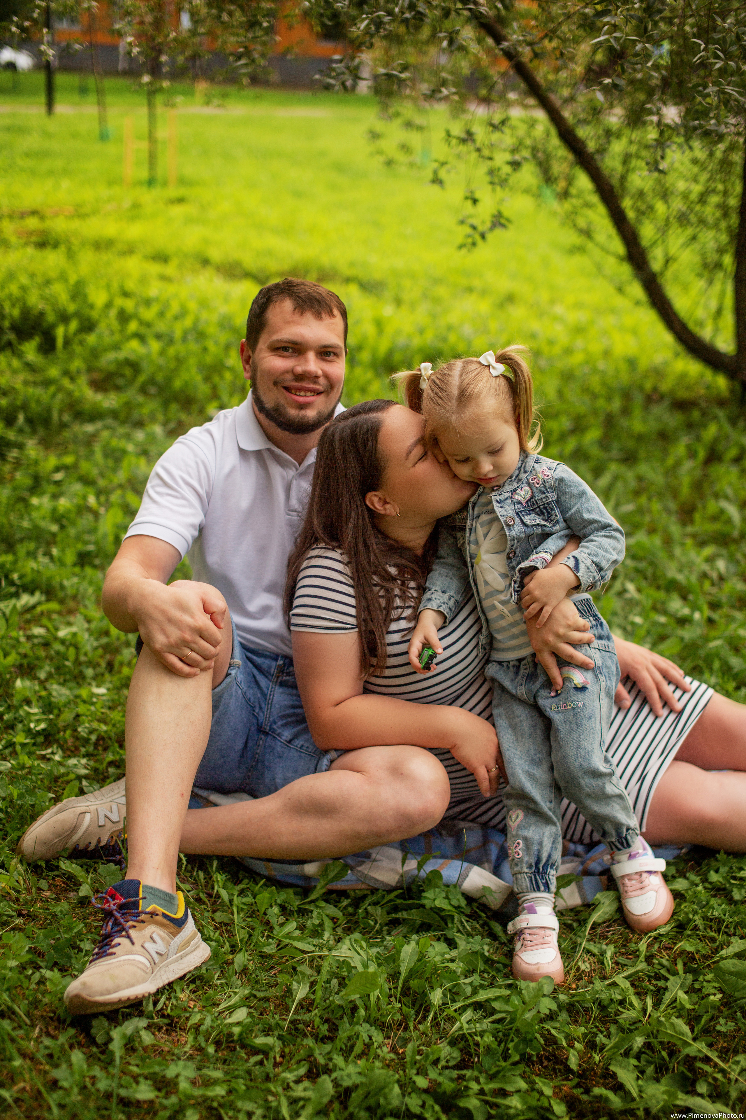 Виола, Игорь и София. Семейный и детский фотограф в Петрозаводске