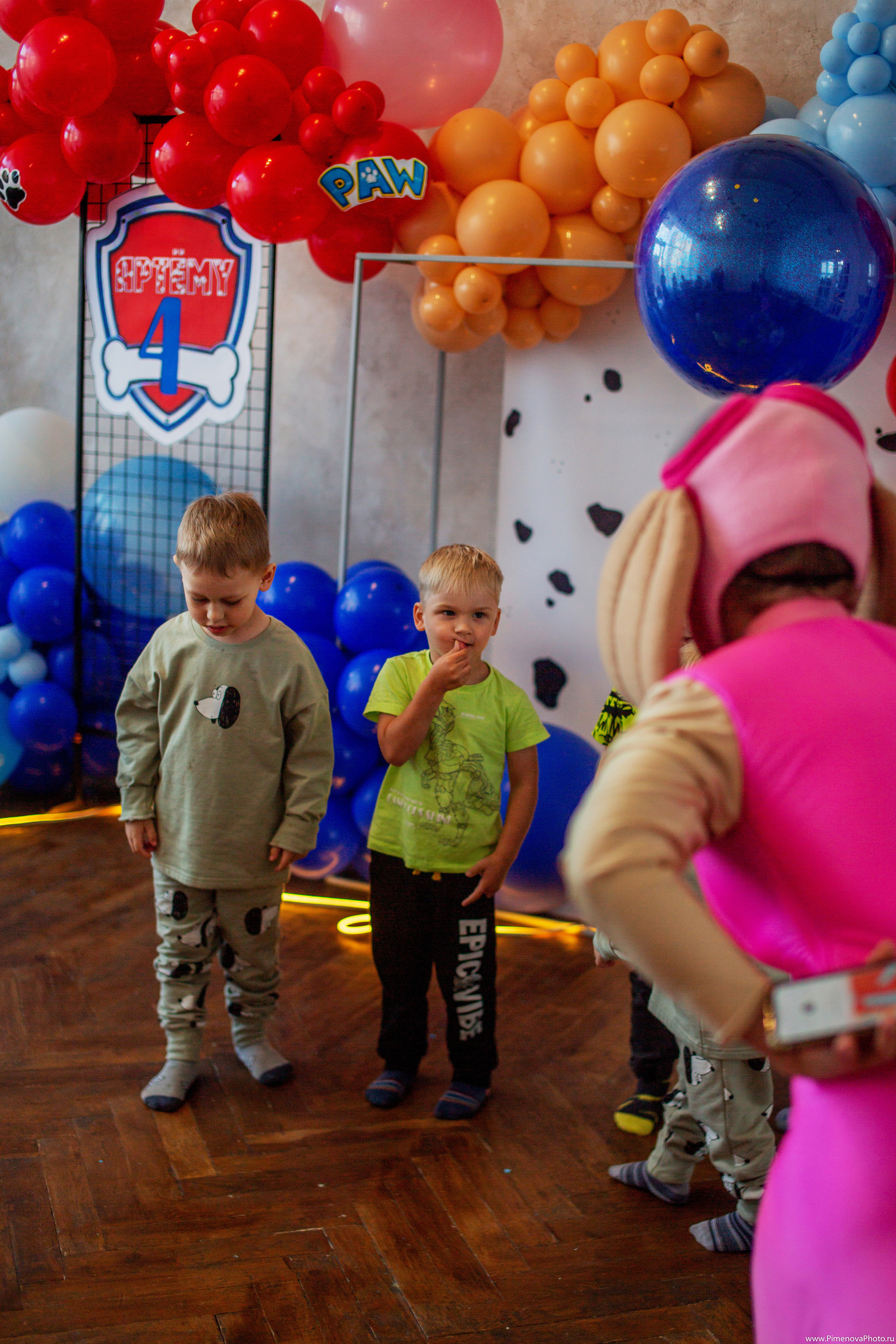 День Рождения Артёма, 4 года. Семейный и детский фотограф в Петрозаводске