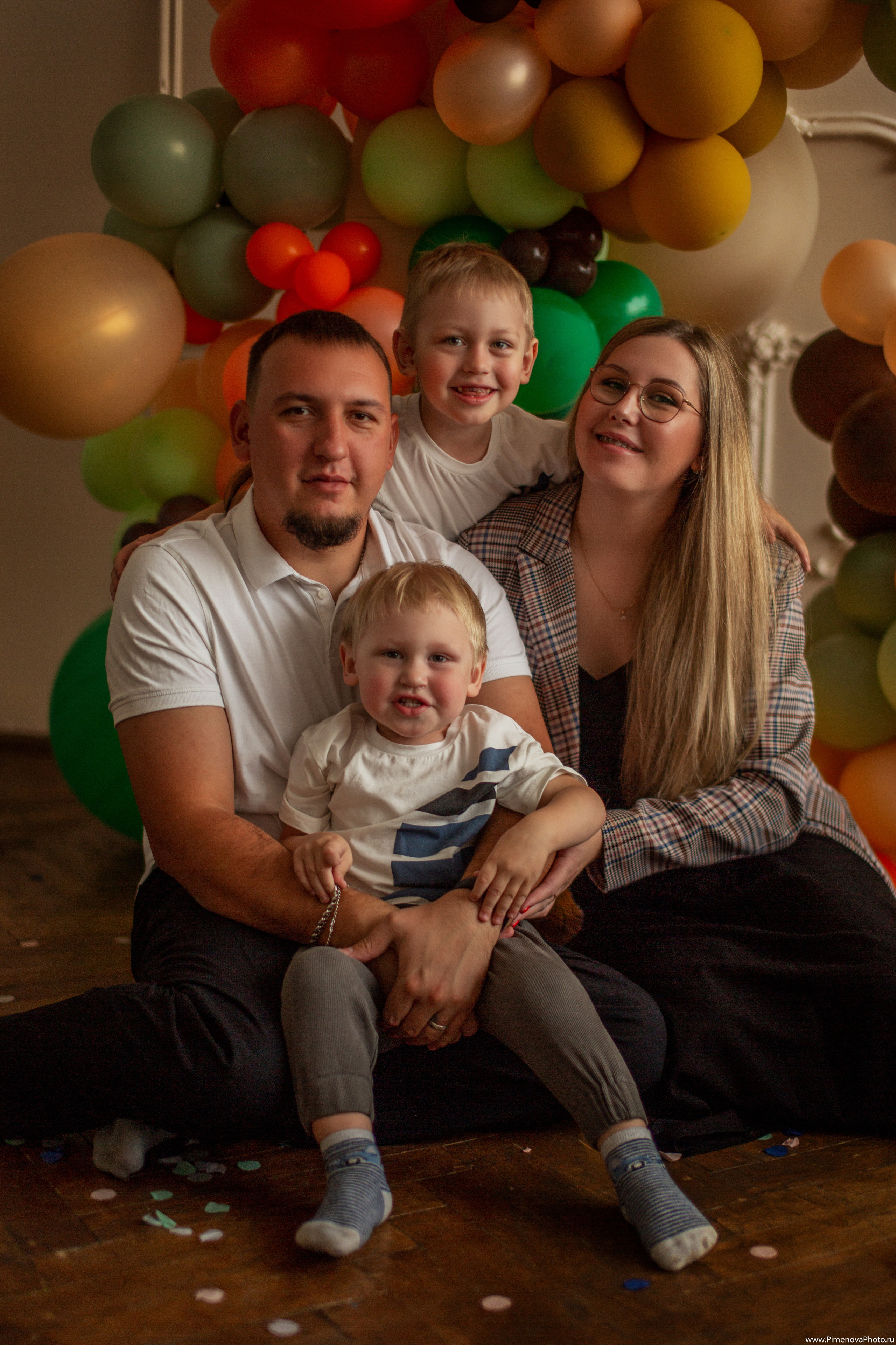 День Рождения Артёма и Арсения. Семейный и детский фотограф в Петрозаводске