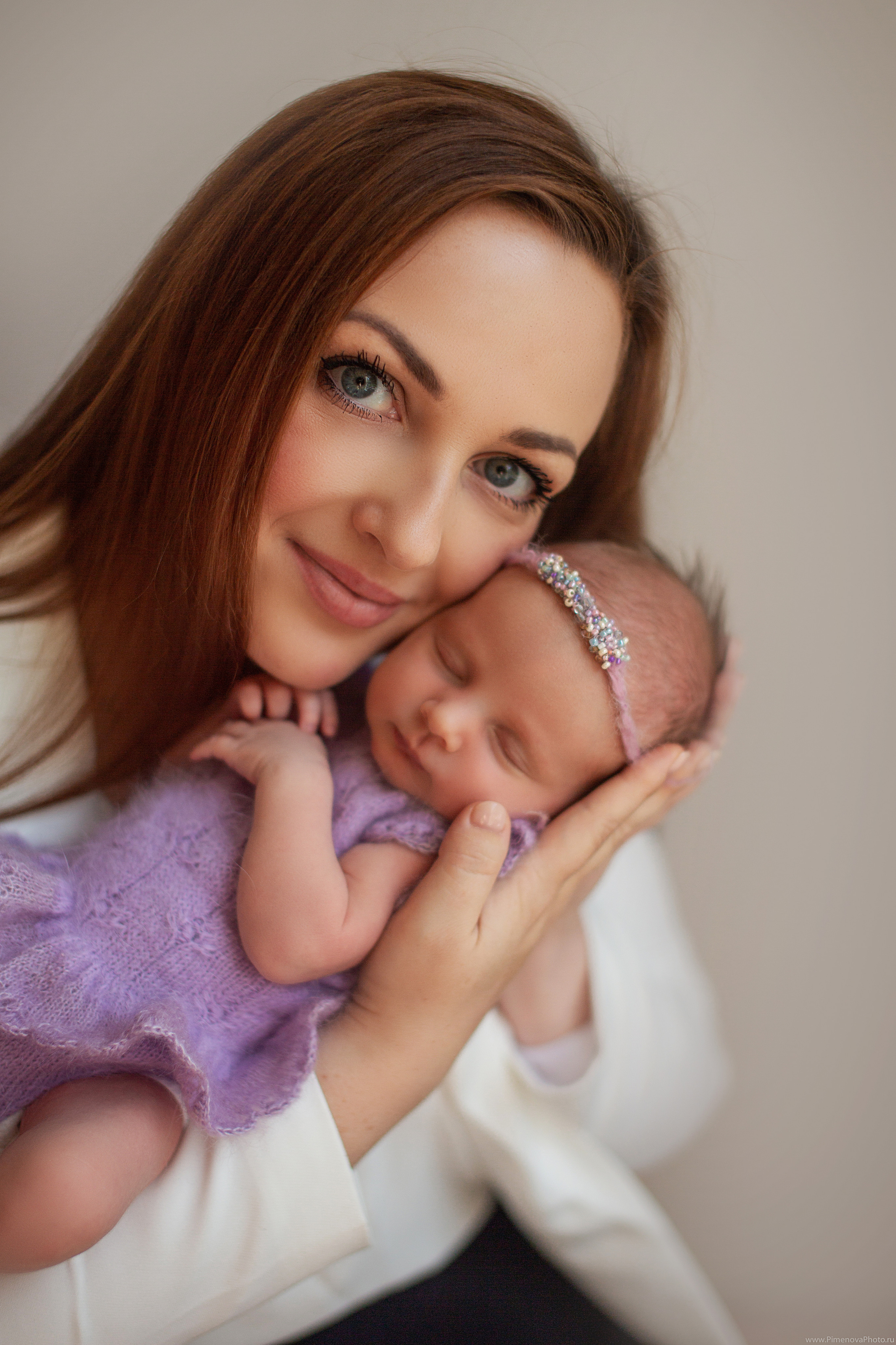 Новорождённая Анечка. Семейный и детский фотограф в Петрозаводске