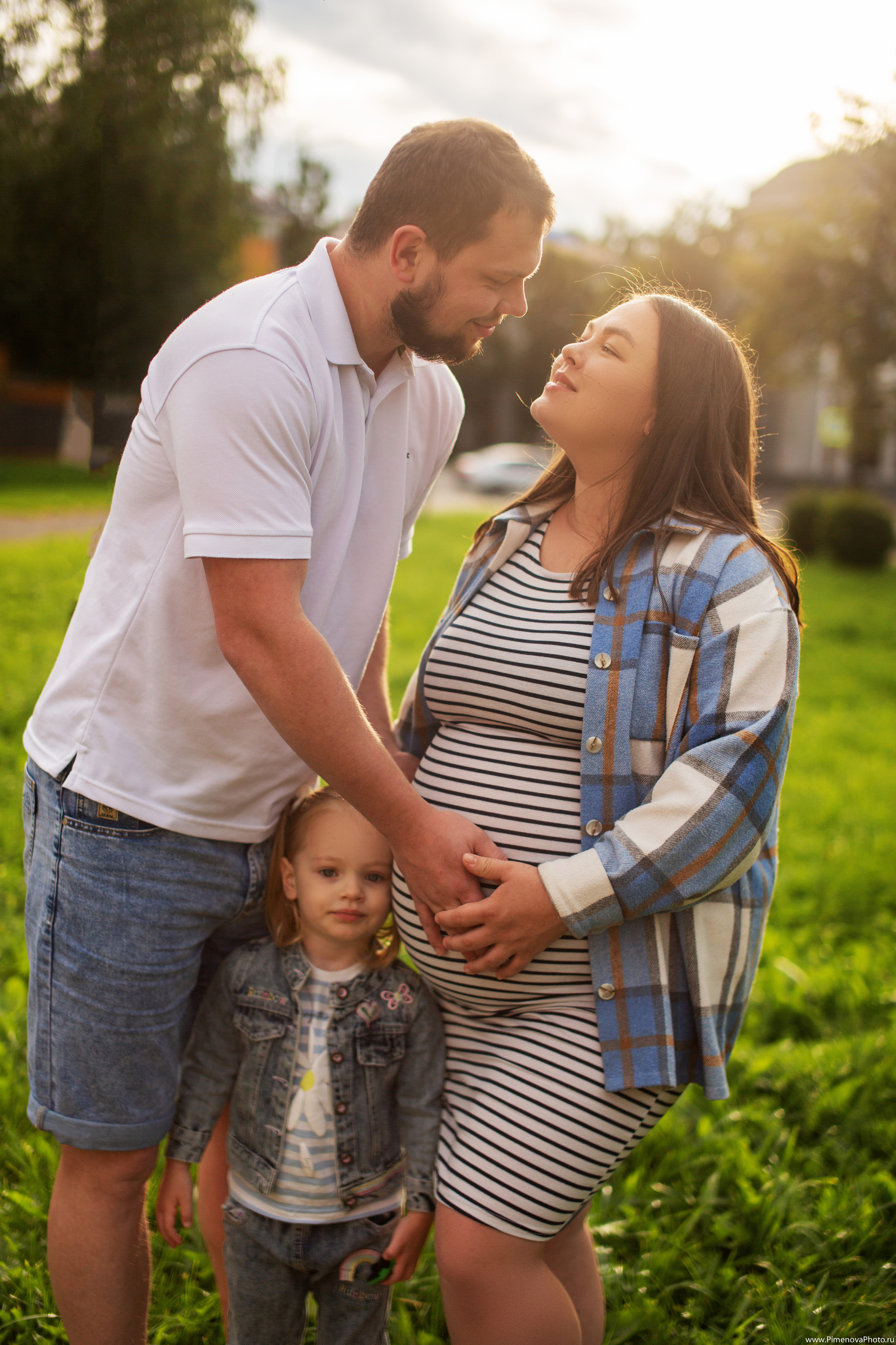 Виола, Игорь и София. Семейный и детский фотограф в Петрозаводске