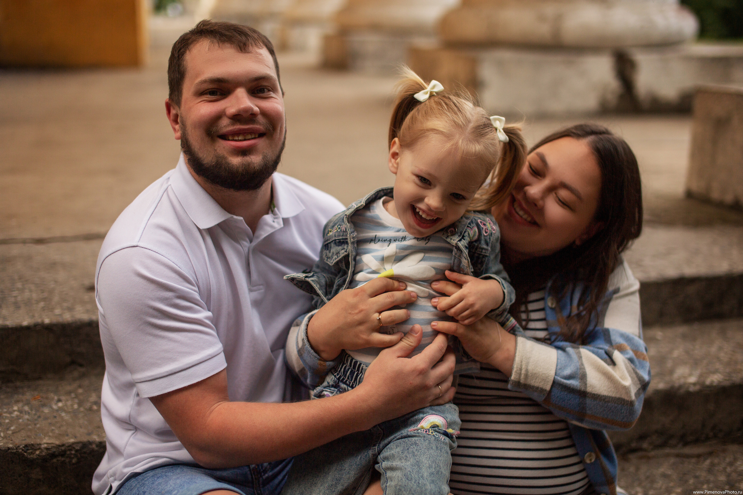Виола, Игорь и София. Семейный и детский фотограф в Петрозаводске