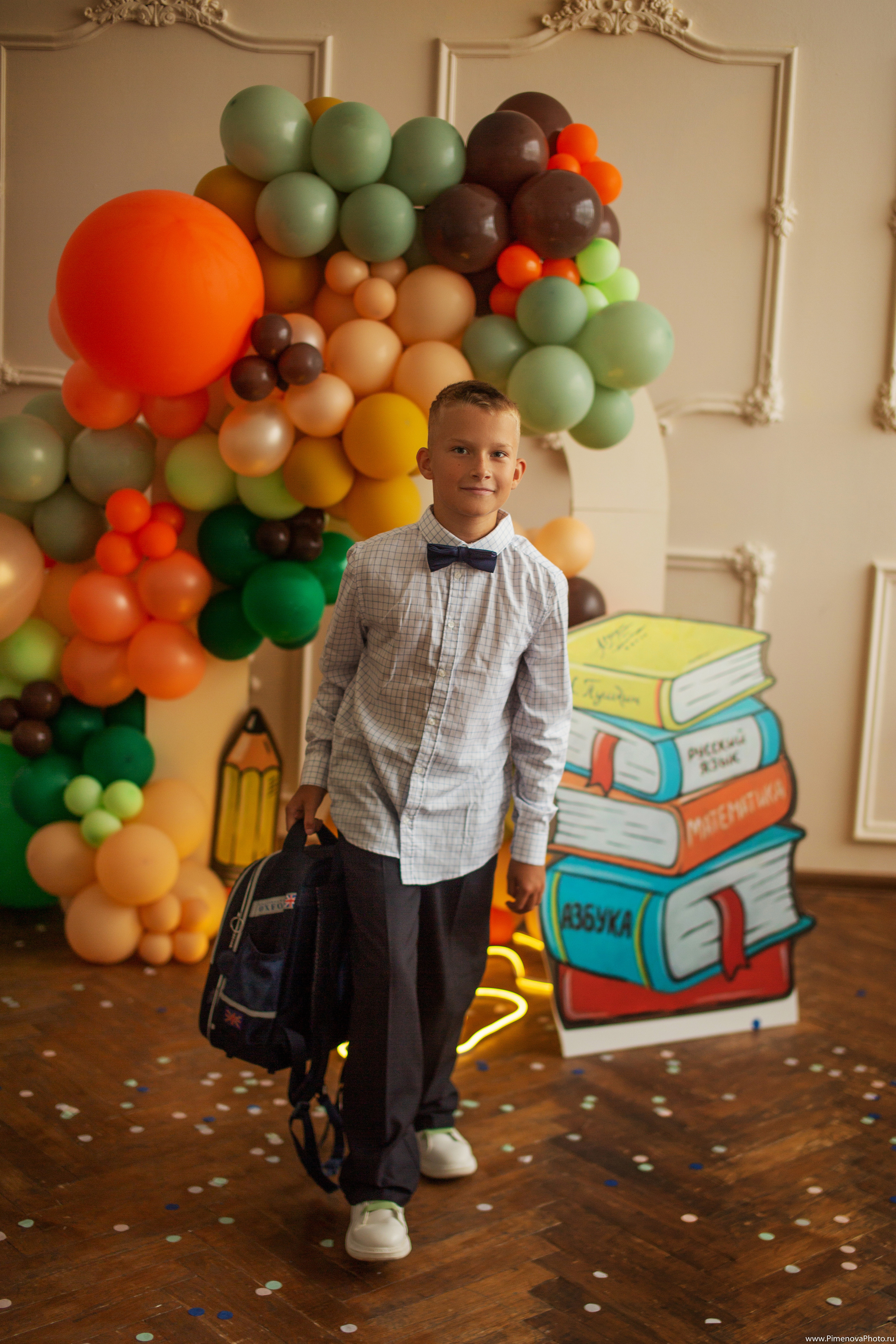 Ваня, 1 сентября. Семейный и детский фотограф в Петрозаводске