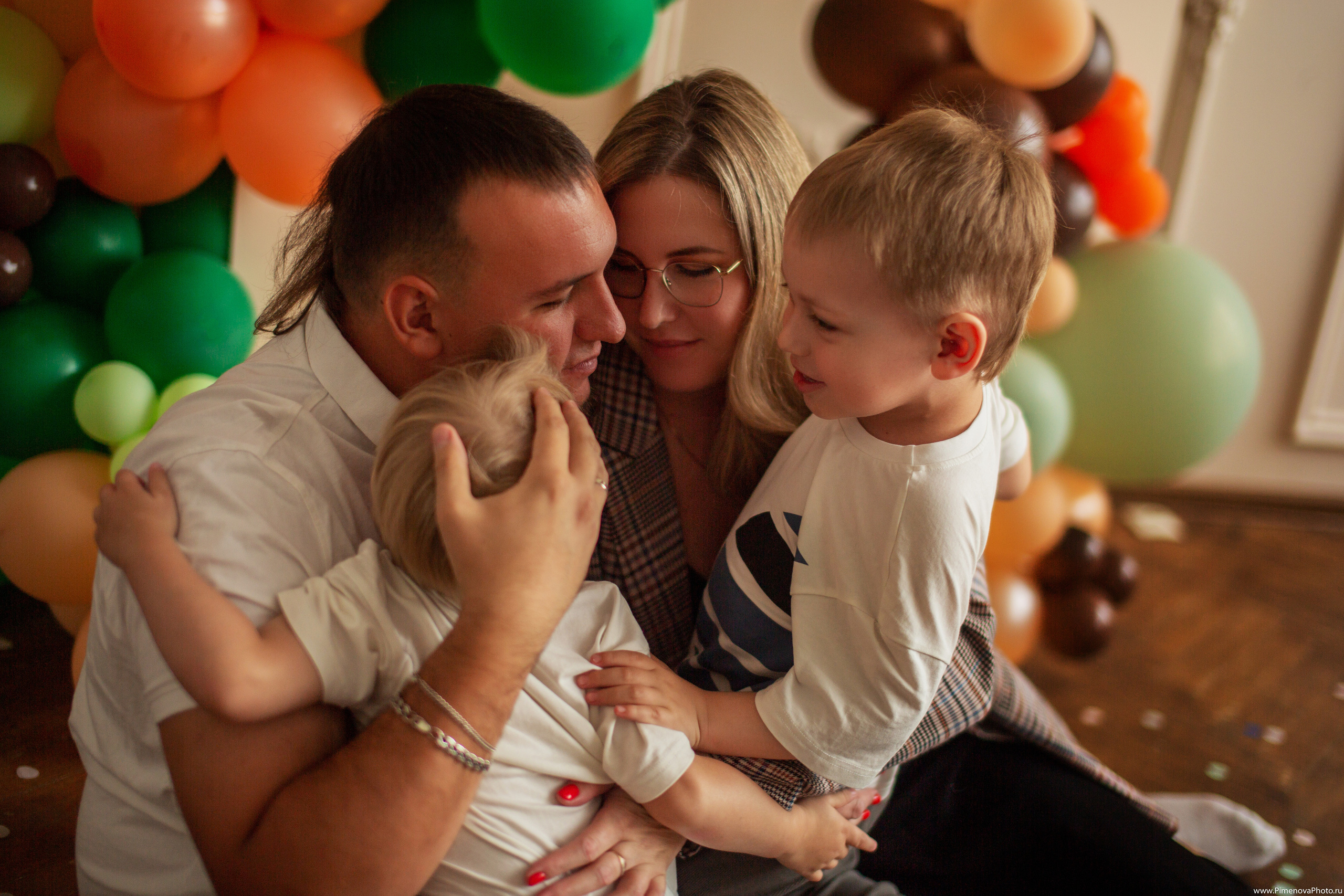 День Рождения Артёма и Арсения. Семейный и детский фотограф в Петрозаводске