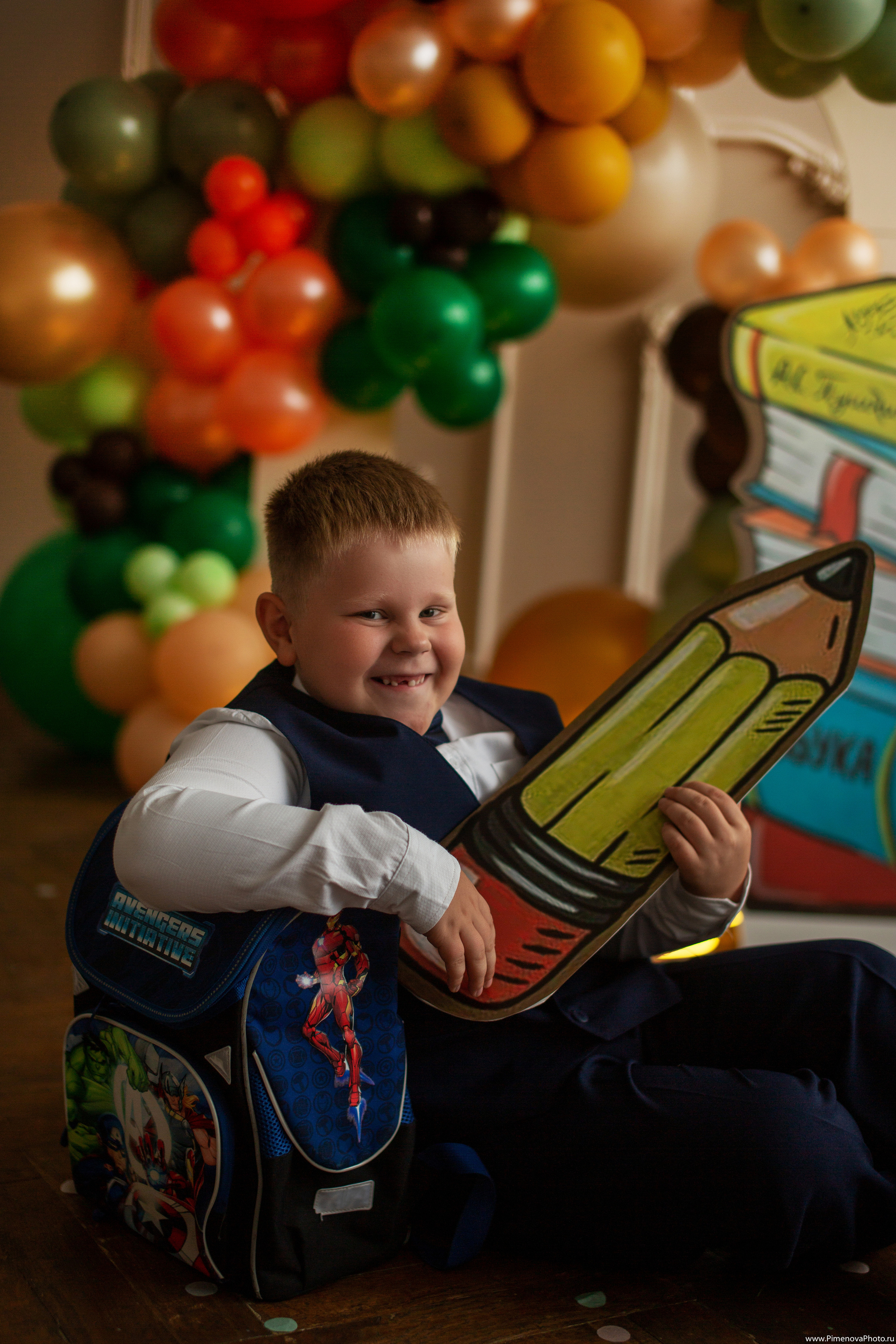 Даня Первоклассник. Семейный и детский фотограф в Петрозаводске