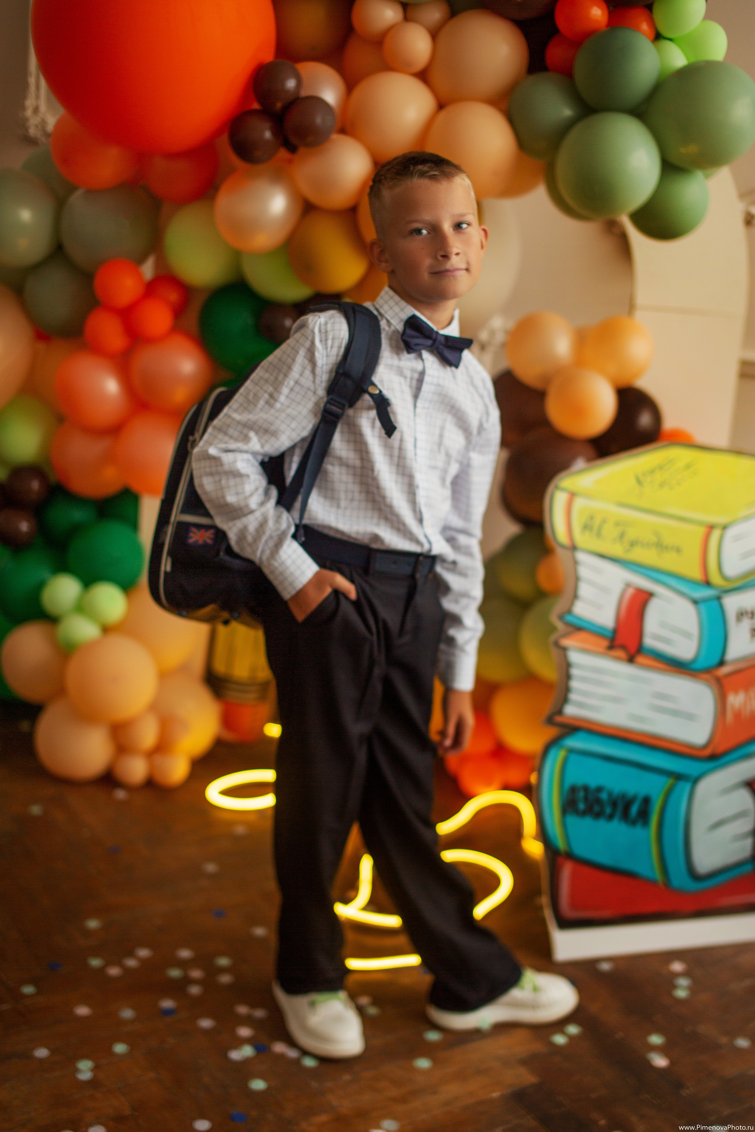 Ваня, 1 сентября. Семейный и детский фотограф в Петрозаводске