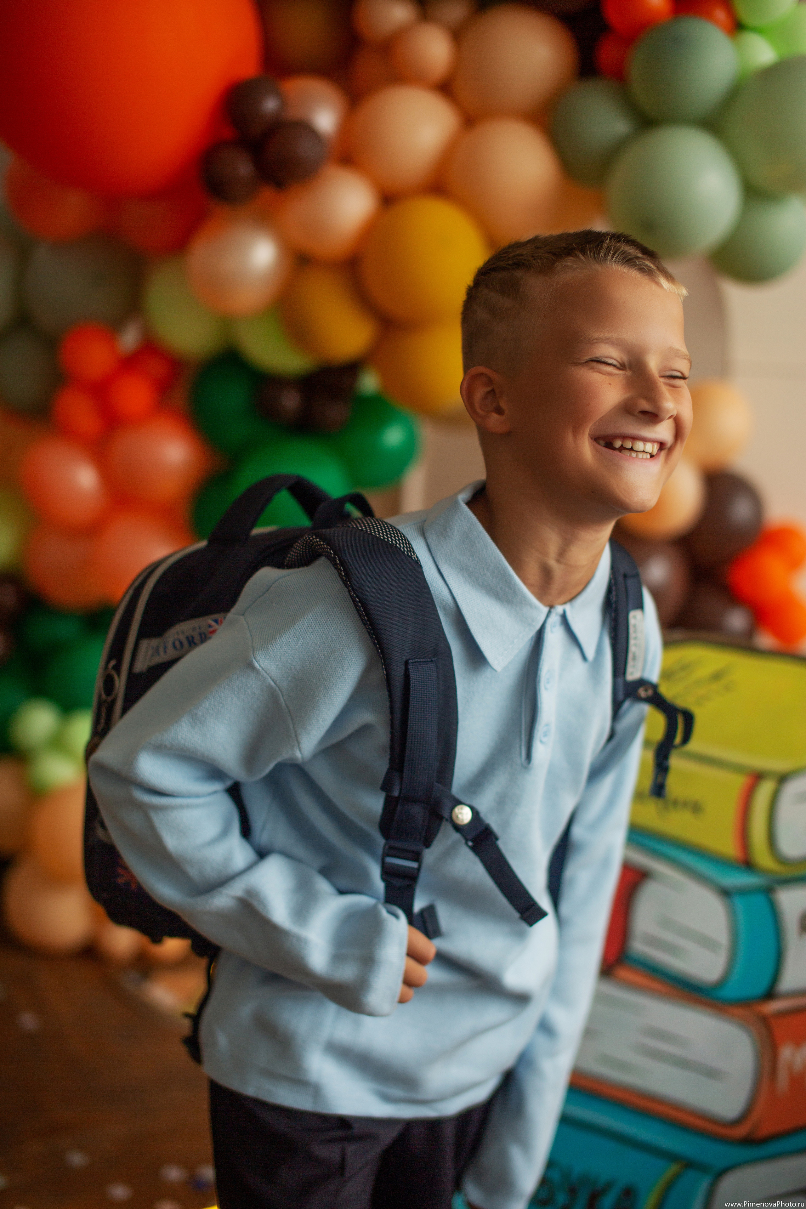 Ваня, 1 сентября. Семейный и детский фотограф в Петрозаводске