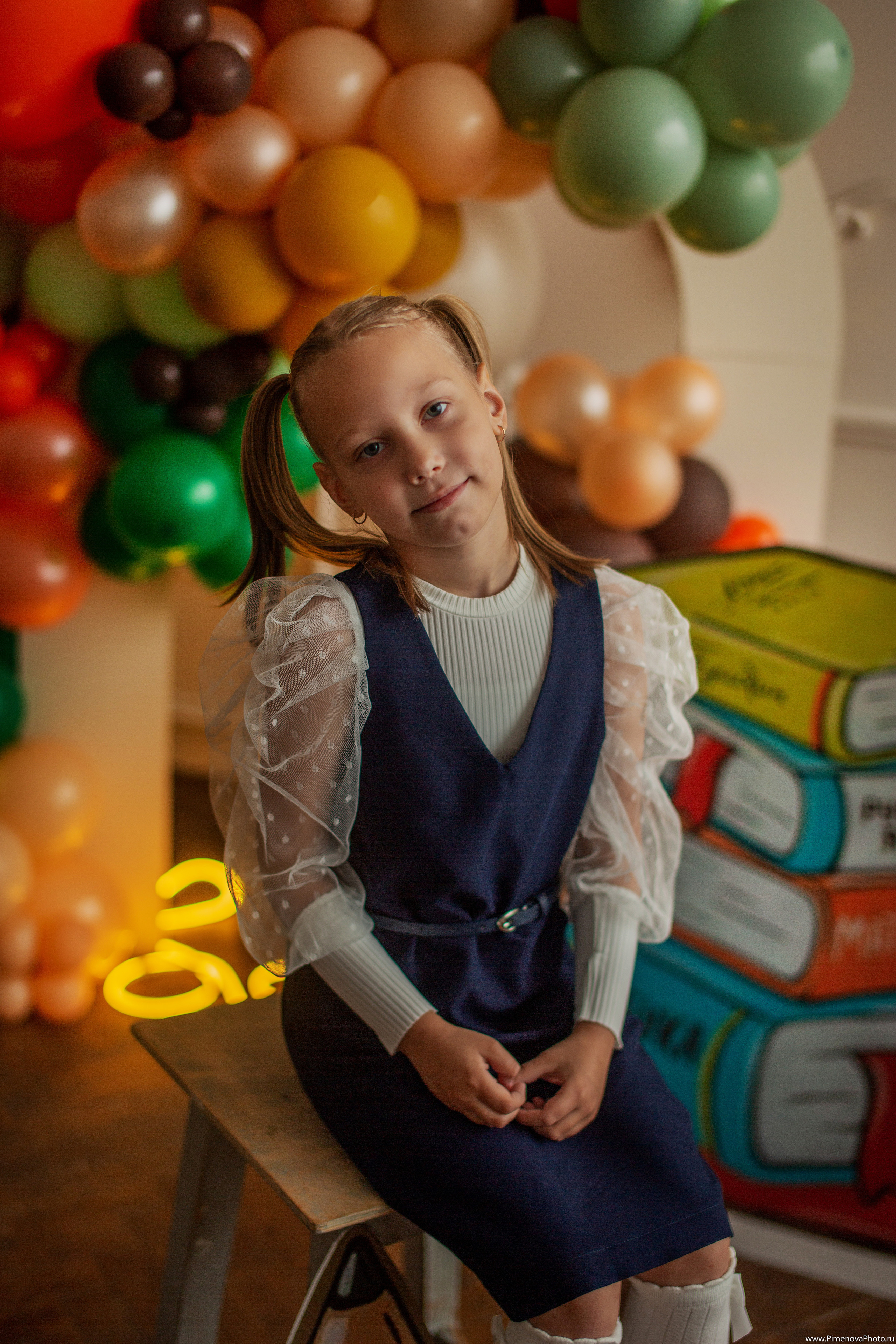 Дианушка, 1 сентября. Семейный и детский фотограф в Петрозаводске