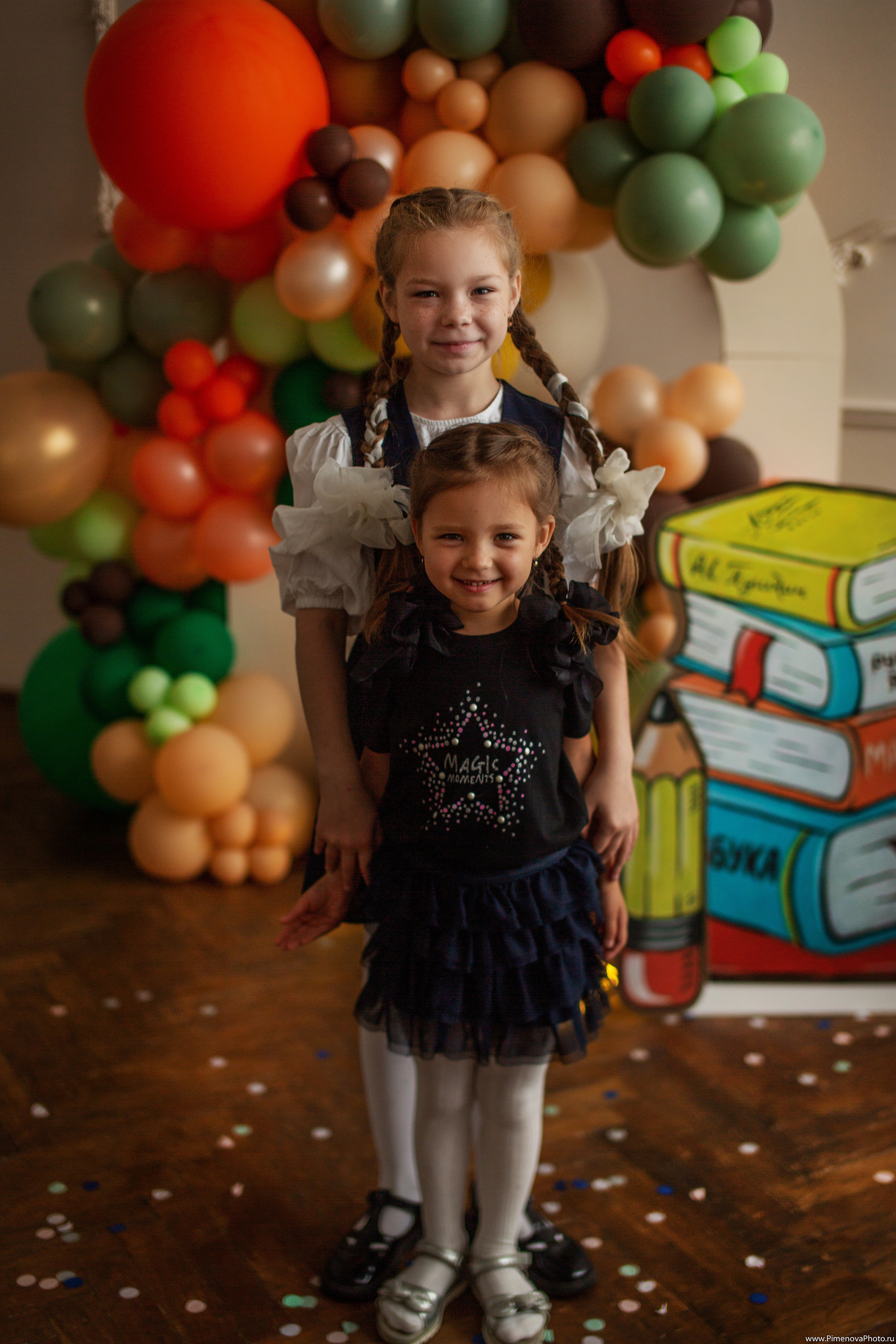 Аришка, Александр и Анастасия, 1 сентября. Семейный и детский фотограф в Петрозаводске