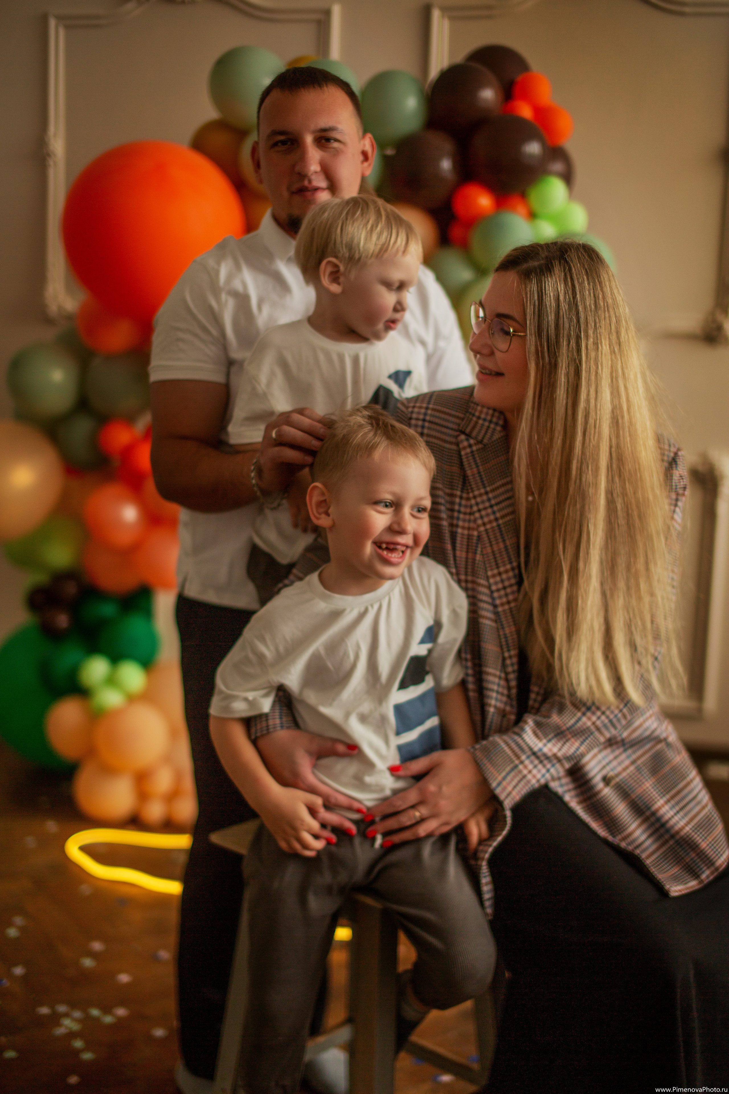 День Рождения Артёма и Арсения. Семейный и детский фотограф в Петрозаводске