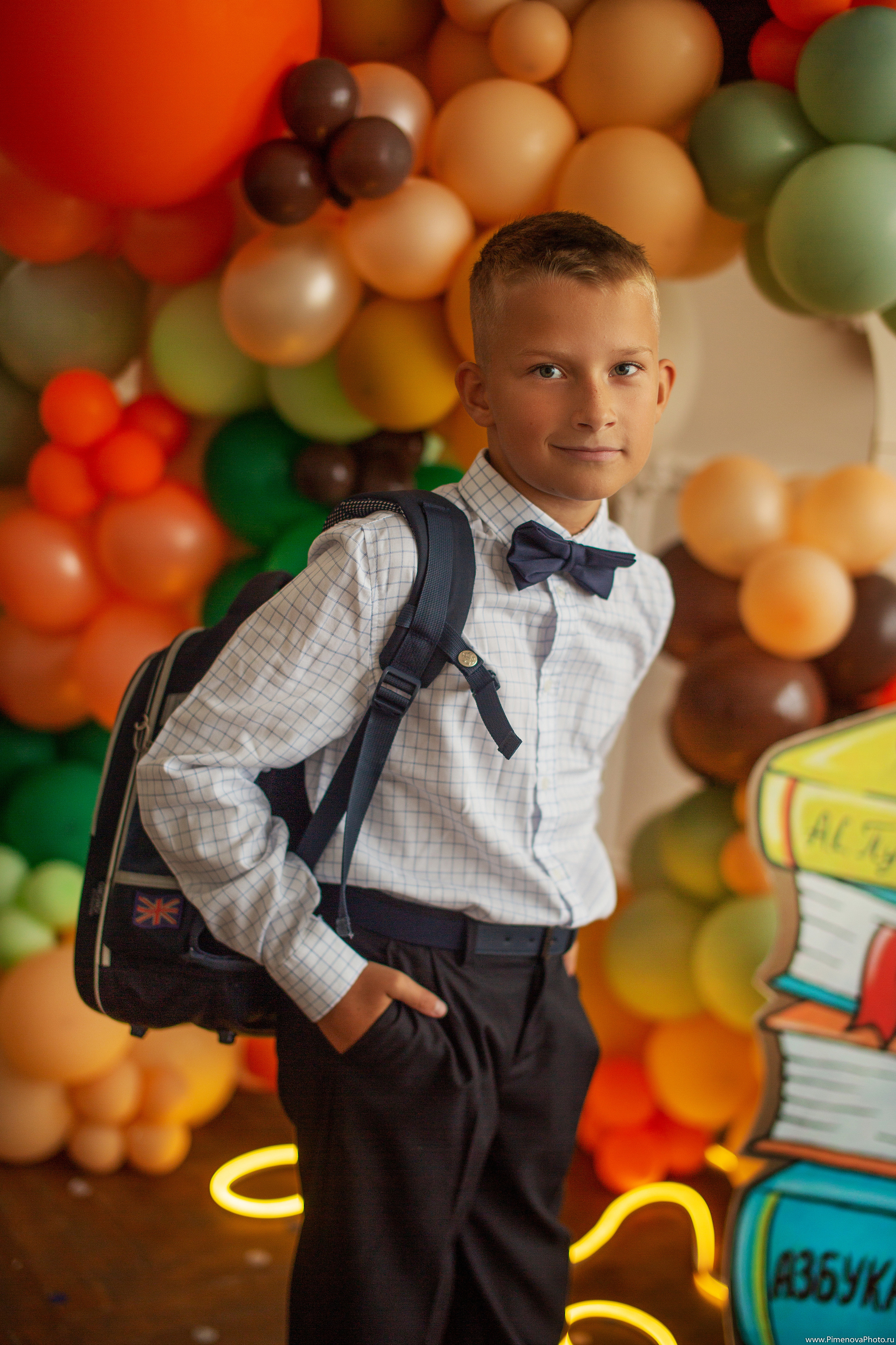 Ваня, 1 сентября. Семейный и детский фотограф в Петрозаводске