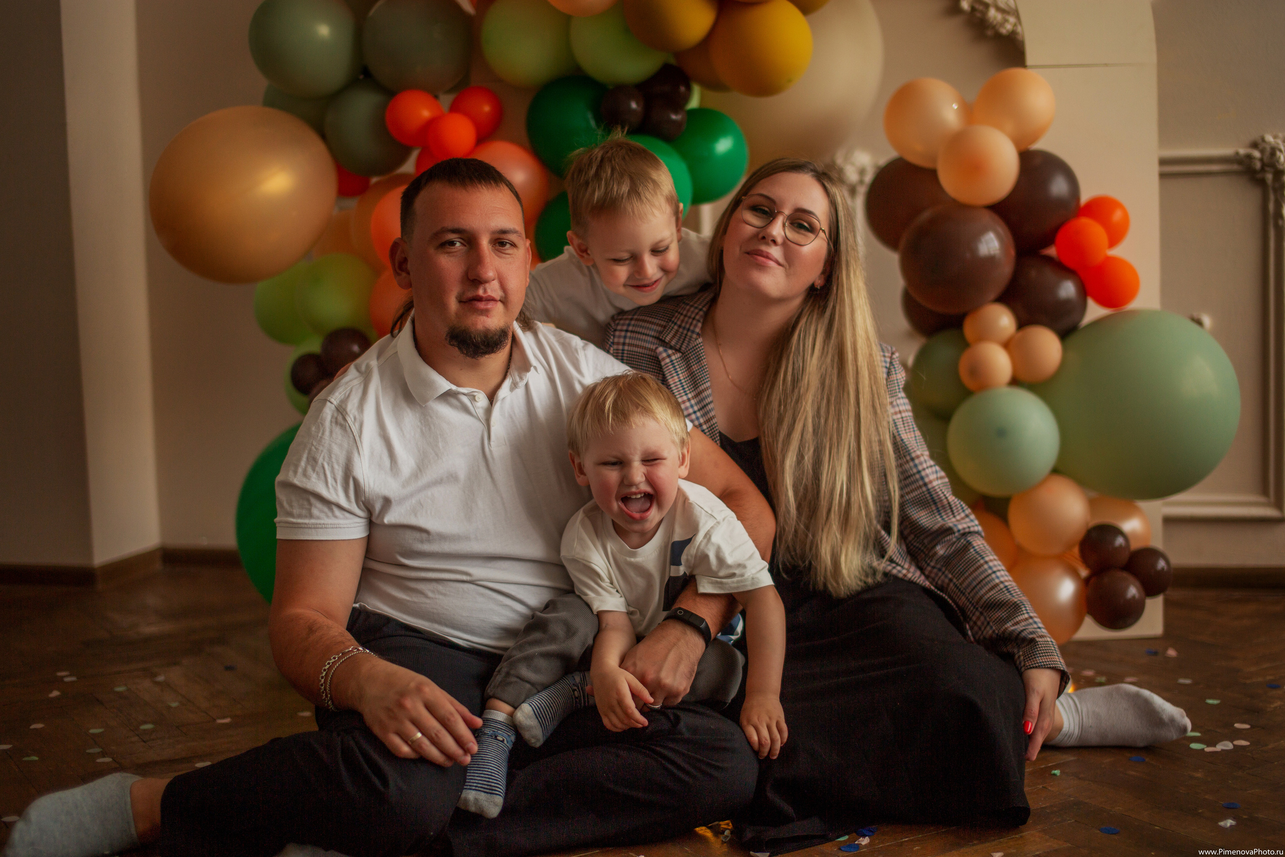 День Рождения Артёма и Арсения. Семейный и детский фотограф в Петрозаводске