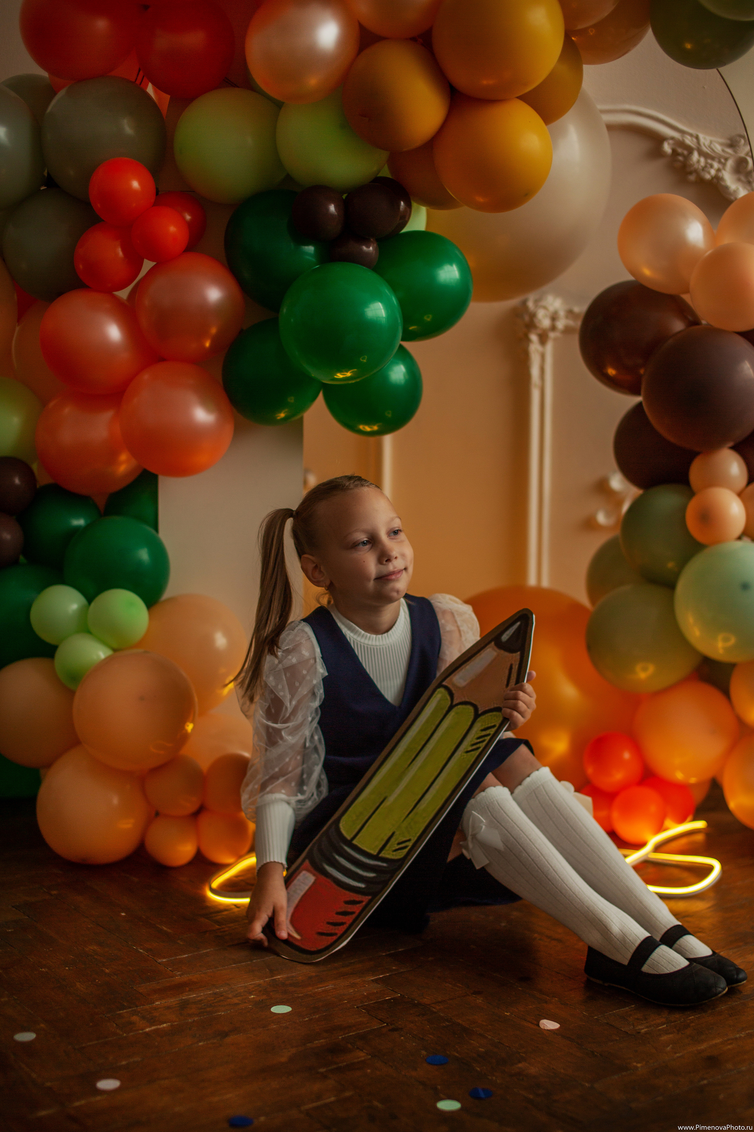 Дианушка, 1 сентября. Семейный и детский фотограф в Петрозаводске