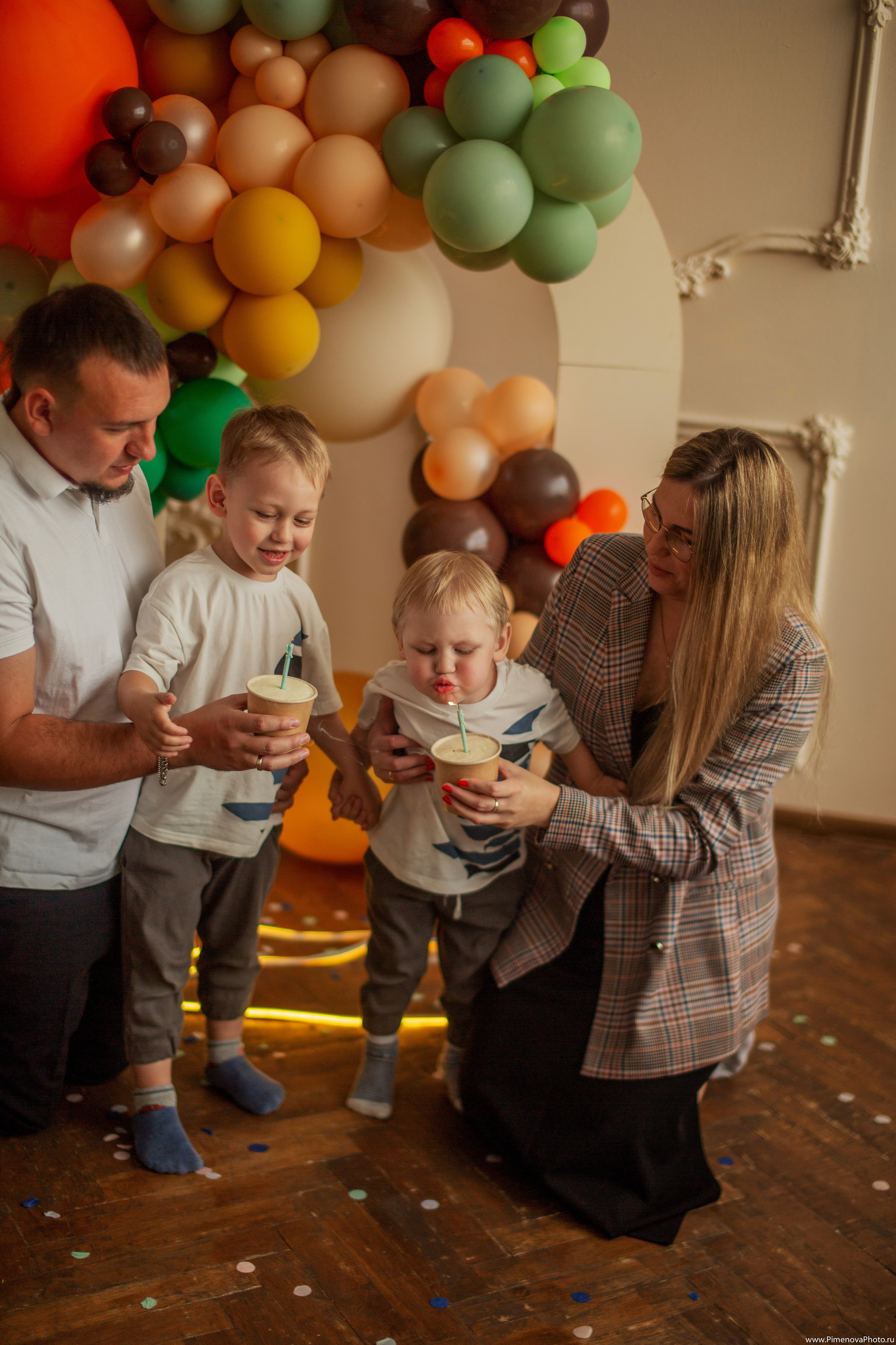 День Рождения Артёма и Арсения. Семейный и детский фотограф в Петрозаводске