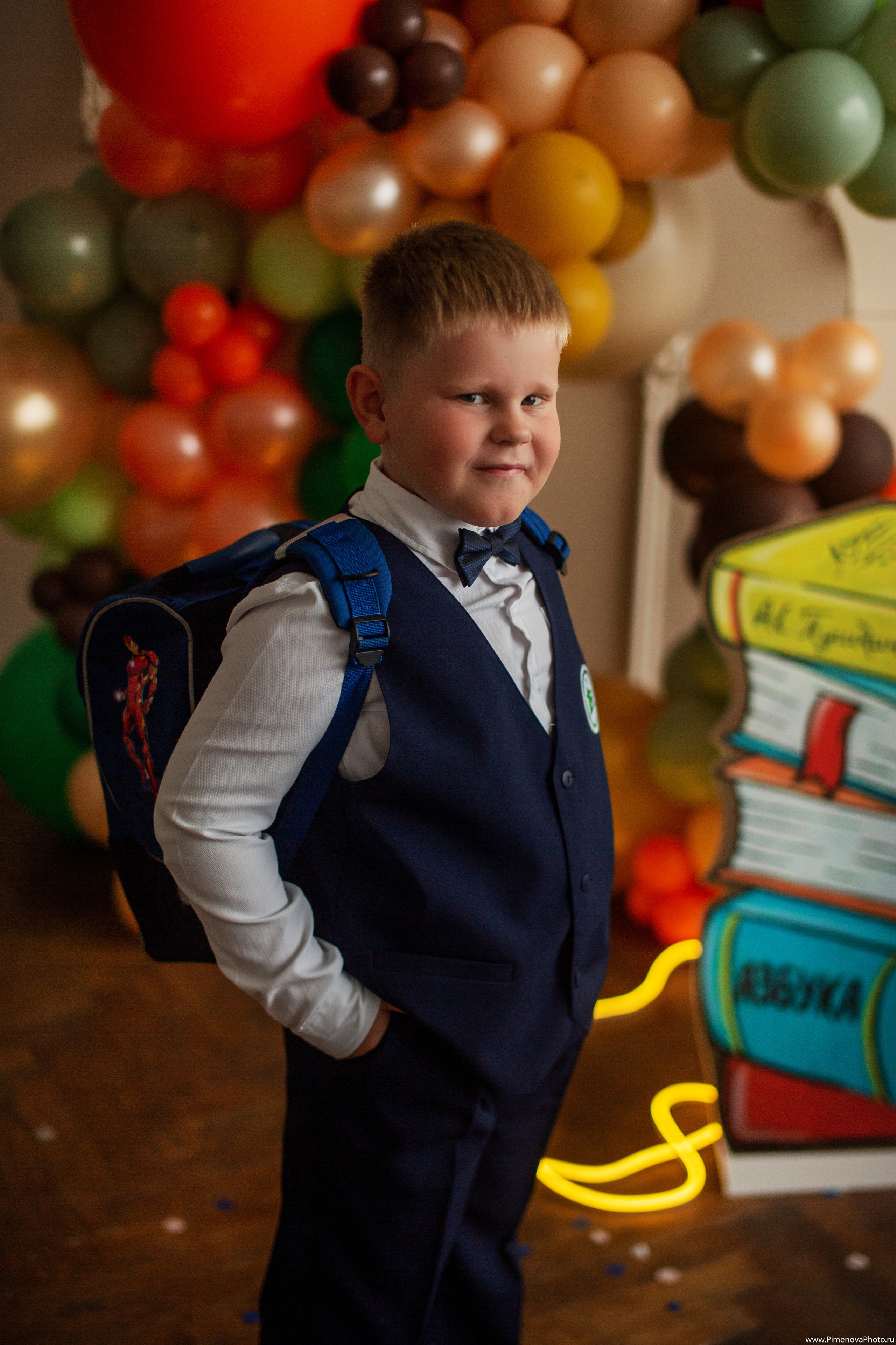 Даня Первоклассник. Семейный и детский фотограф в Петрозаводске