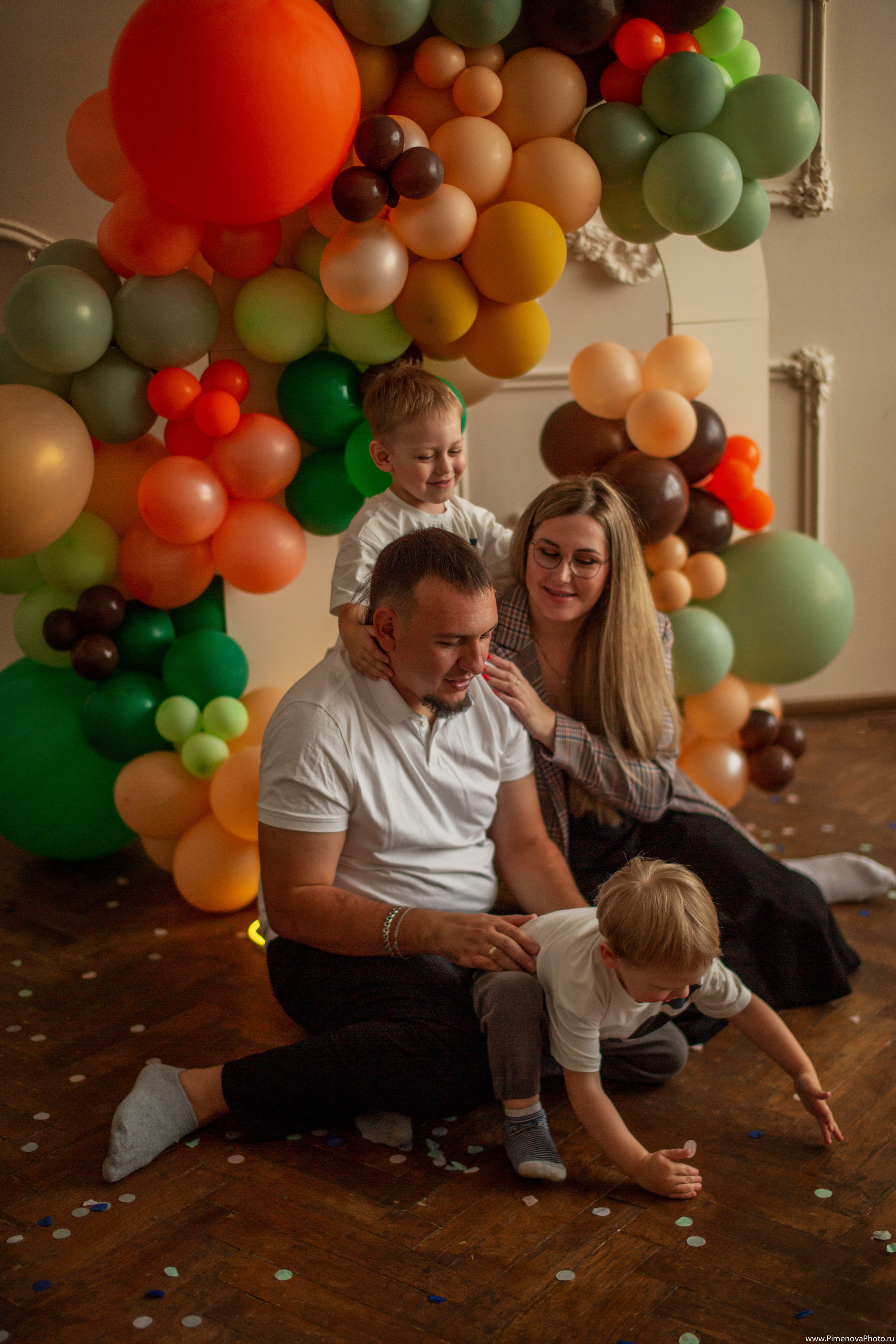 День Рождения Артёма и Арсения. Семейный и детский фотограф в Петрозаводске